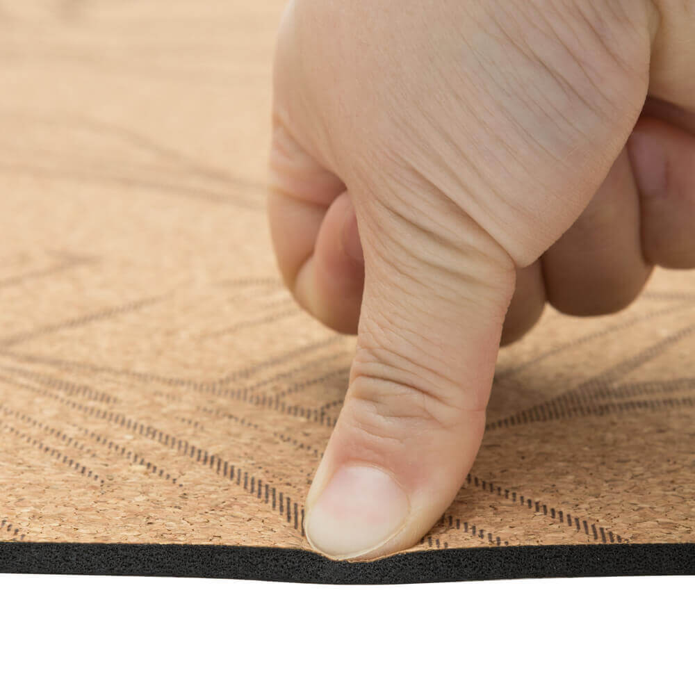 Cork Yoga Mat & Canvas Bag