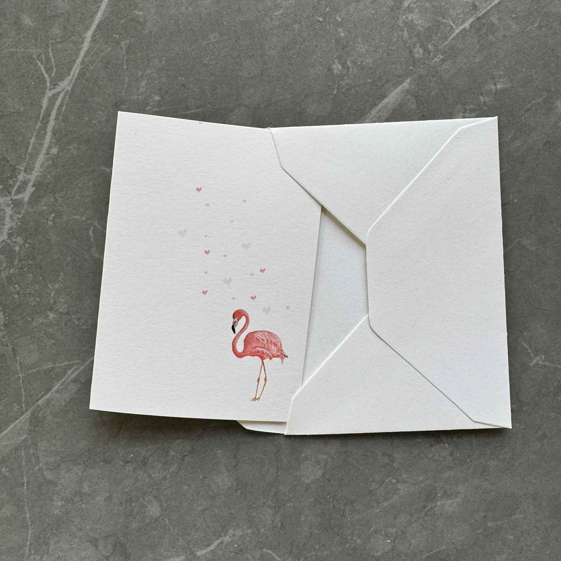 Small Flamingo Note Cards Set of Four