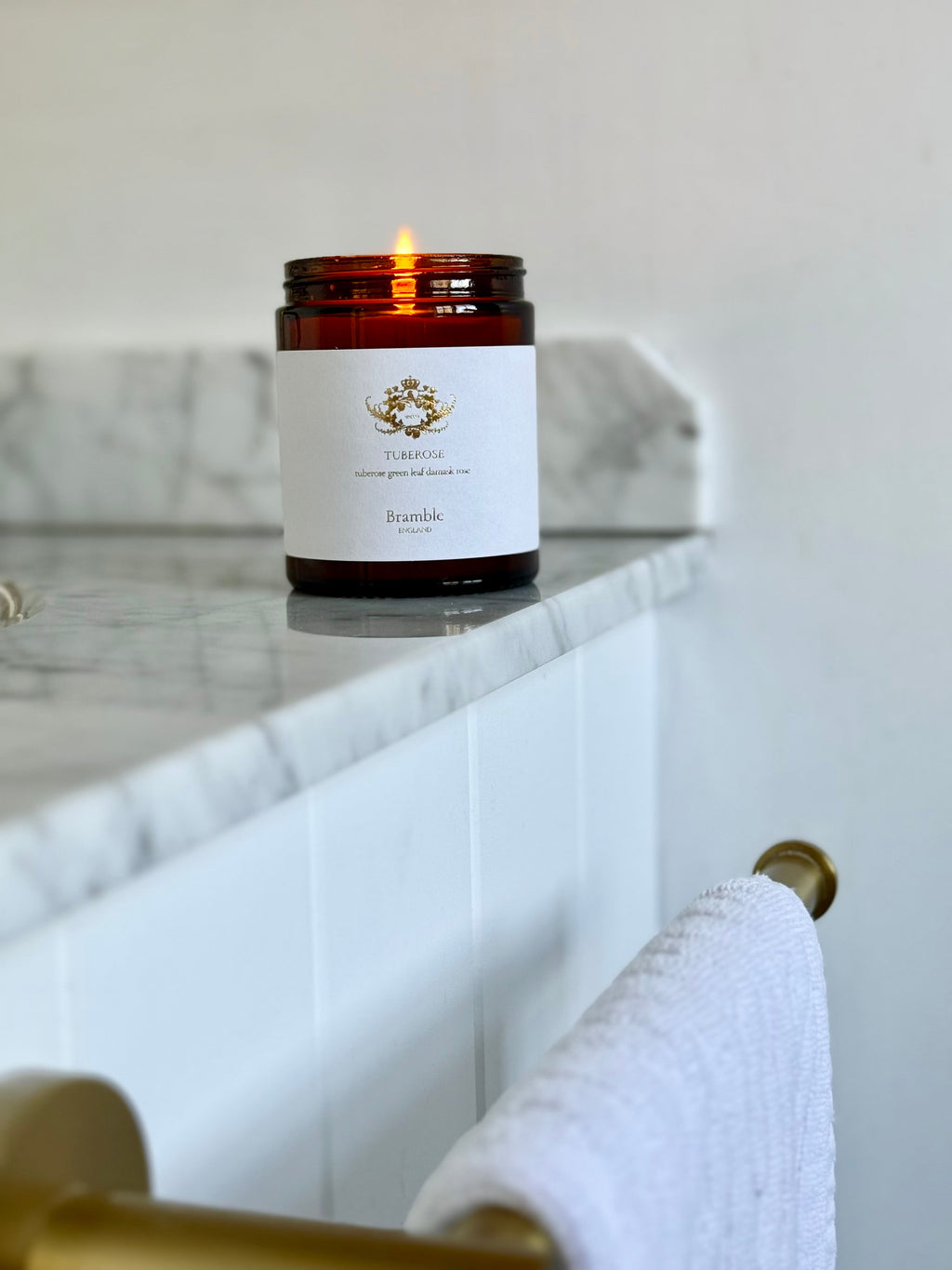 TUBEROSE HAND POURED CANDLE