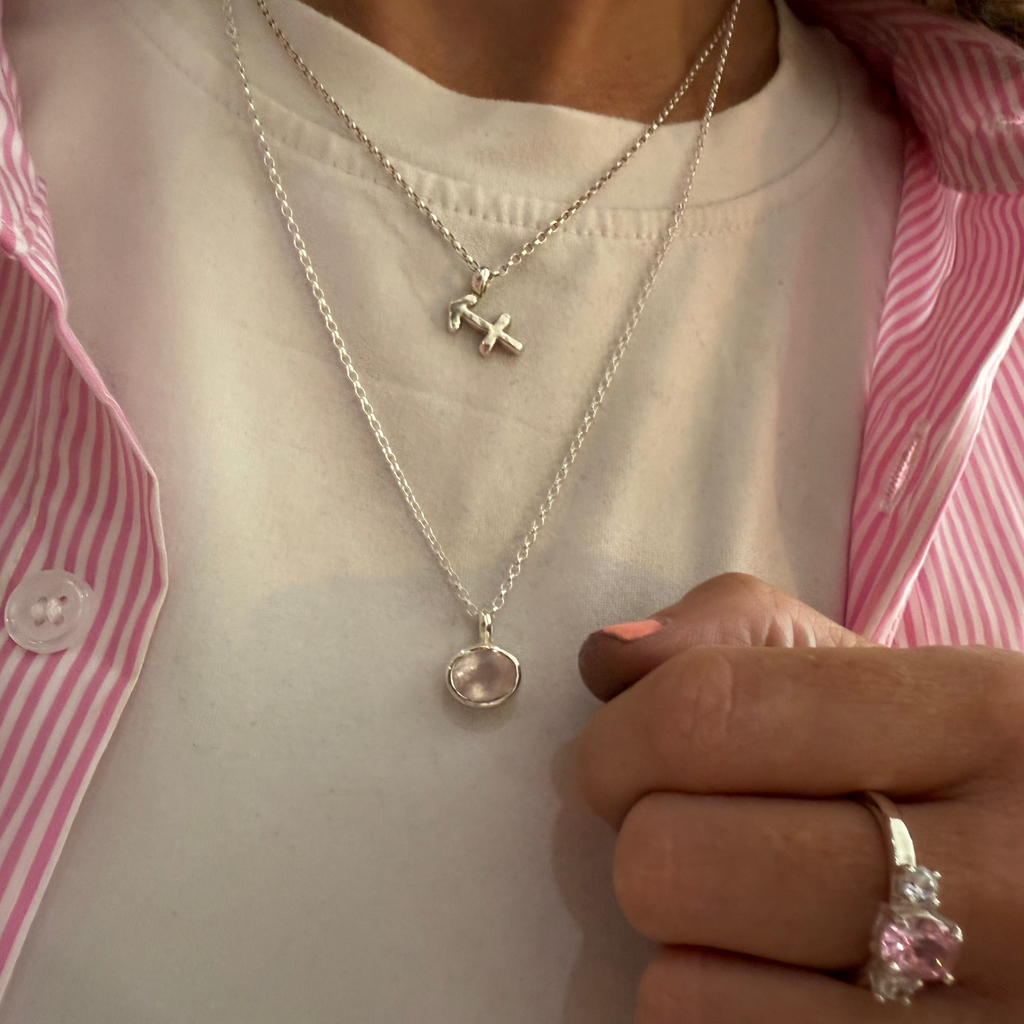 Rose Quartz Maxi Treasured Necklace