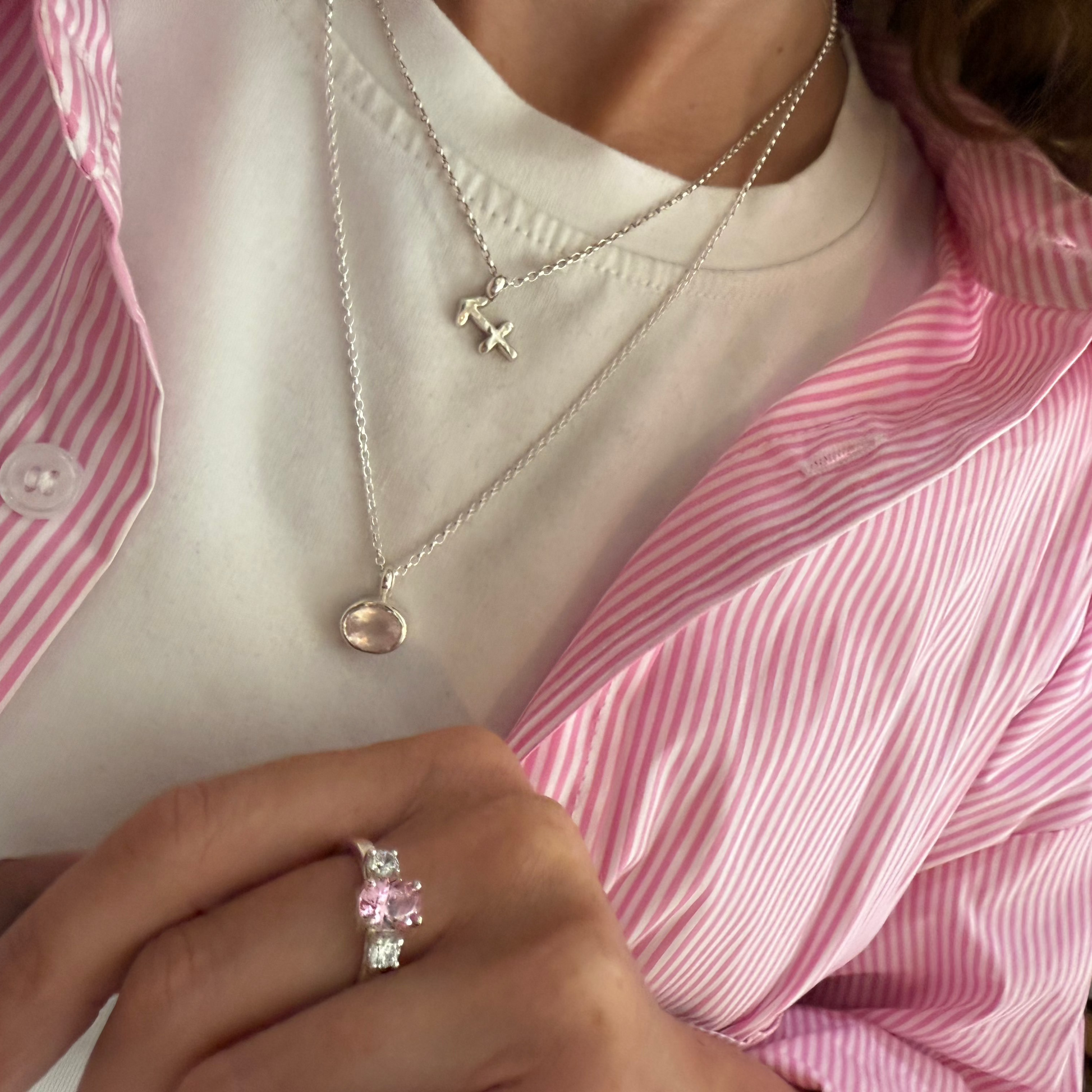 Rose Quartz Maxi Treasured Necklace