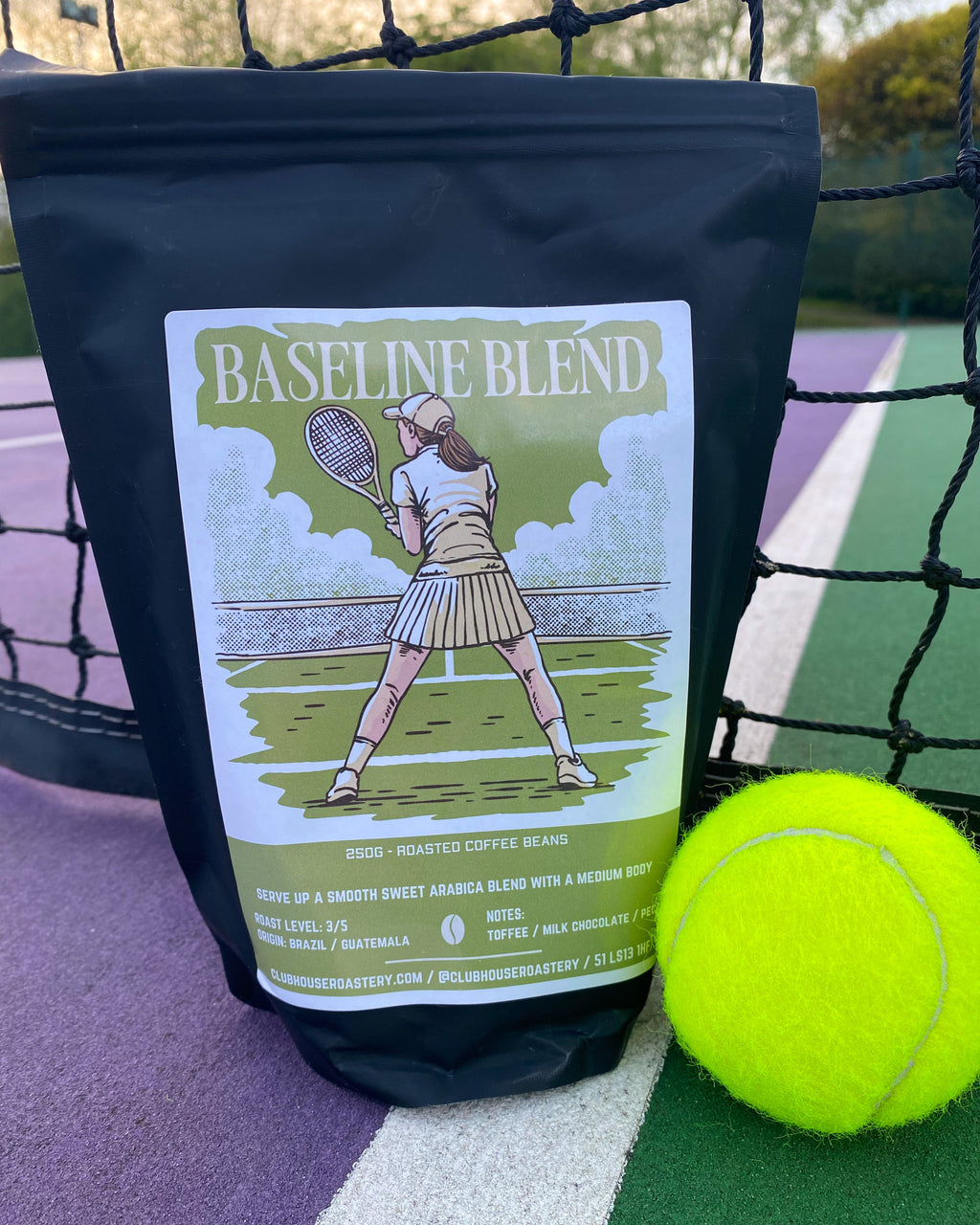 Baseline Blend Coffee Whole Bean and Ground