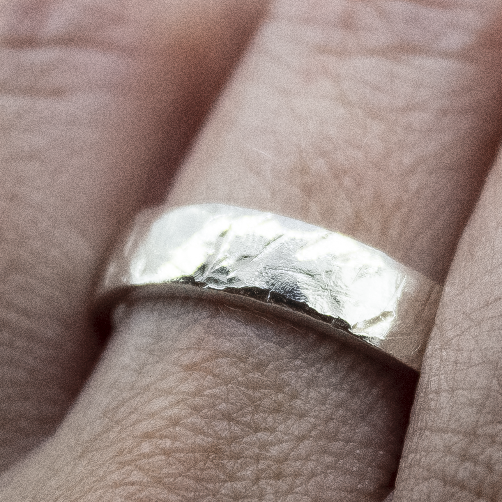 Treasured Poesy Ring in Sterling Silver and Gold