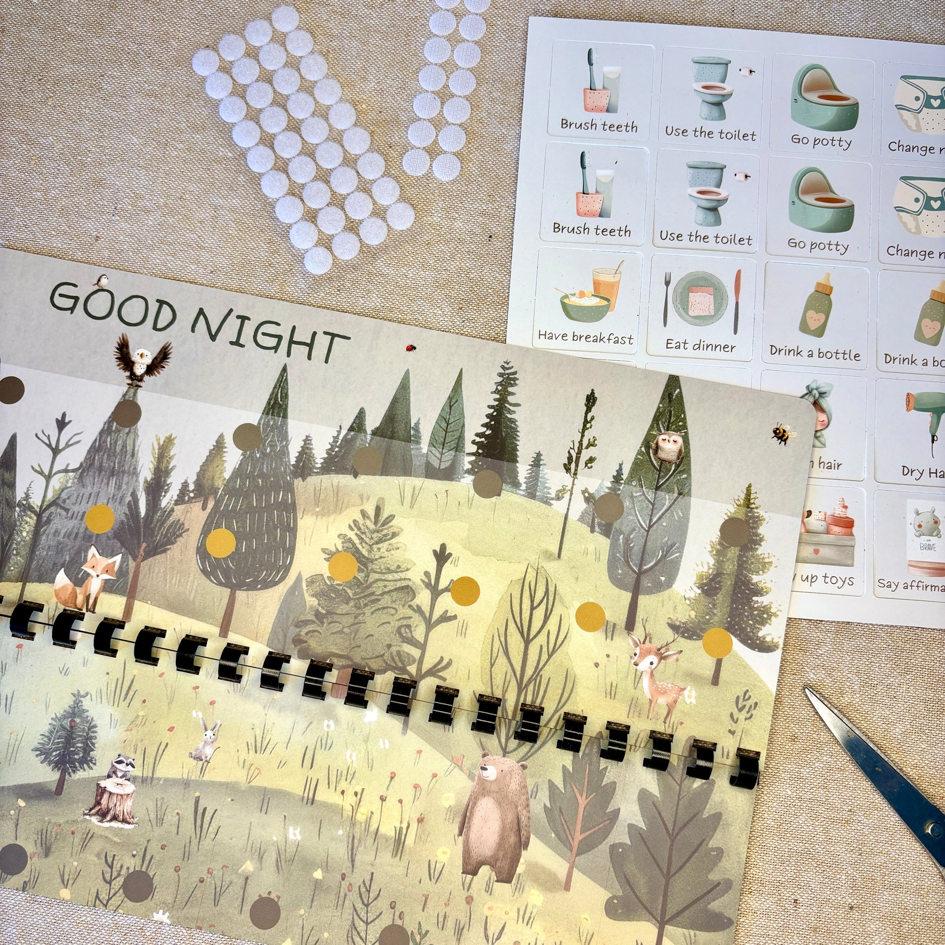 Routine Planner Set for Kids Morning and Evening