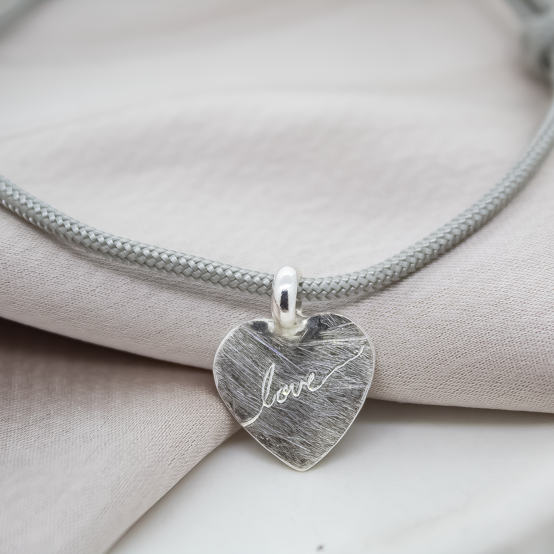 Love Rope Bracelet in Sterling Silver