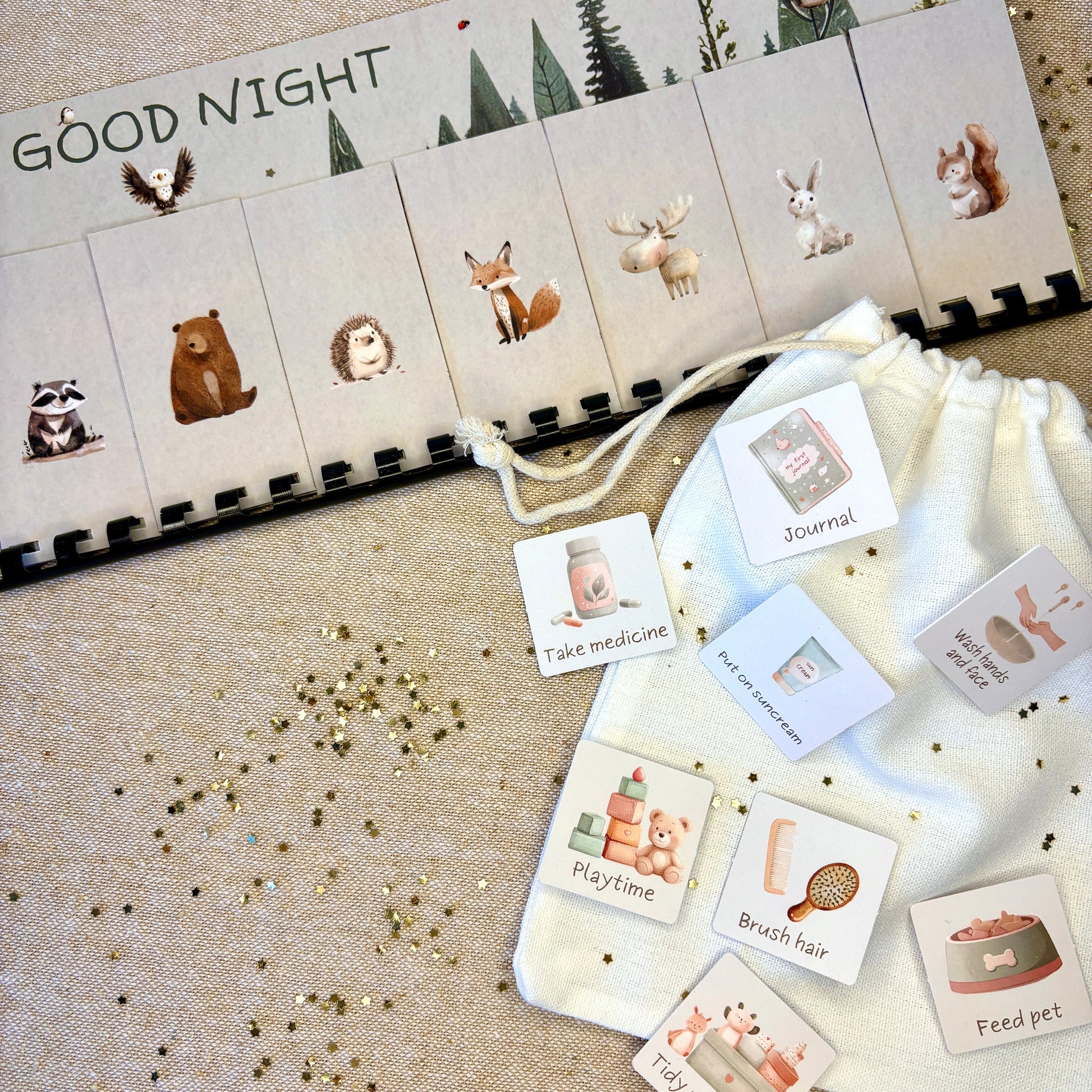 Routine Planner Set for Kids Morning and Evening