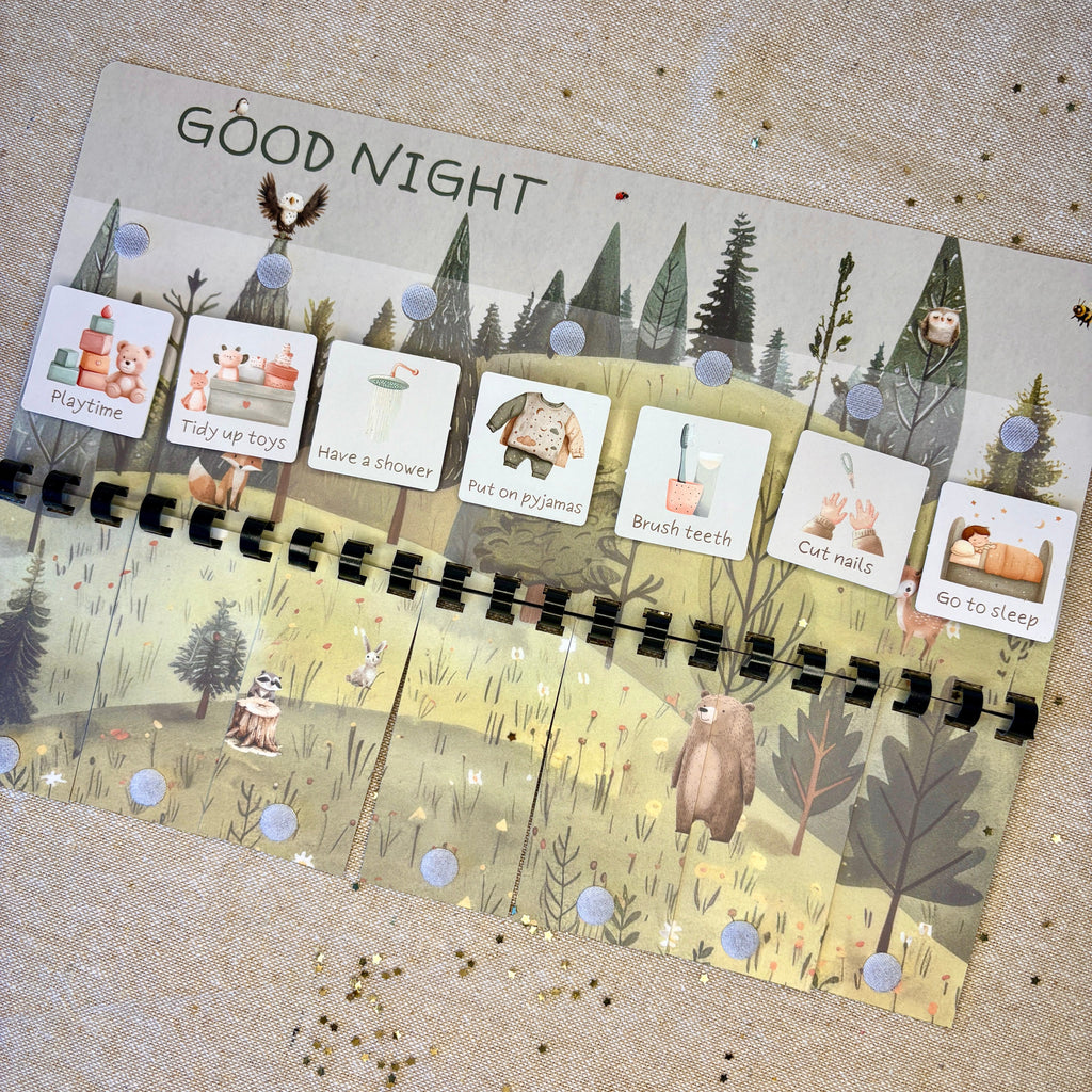 Routine Planner Set for Kids Morning and Evening