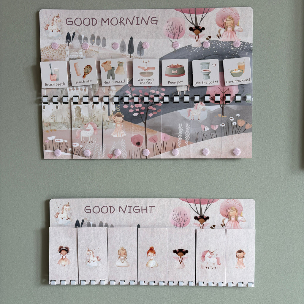 Routine Planner Set for Kids Morning and Evening
