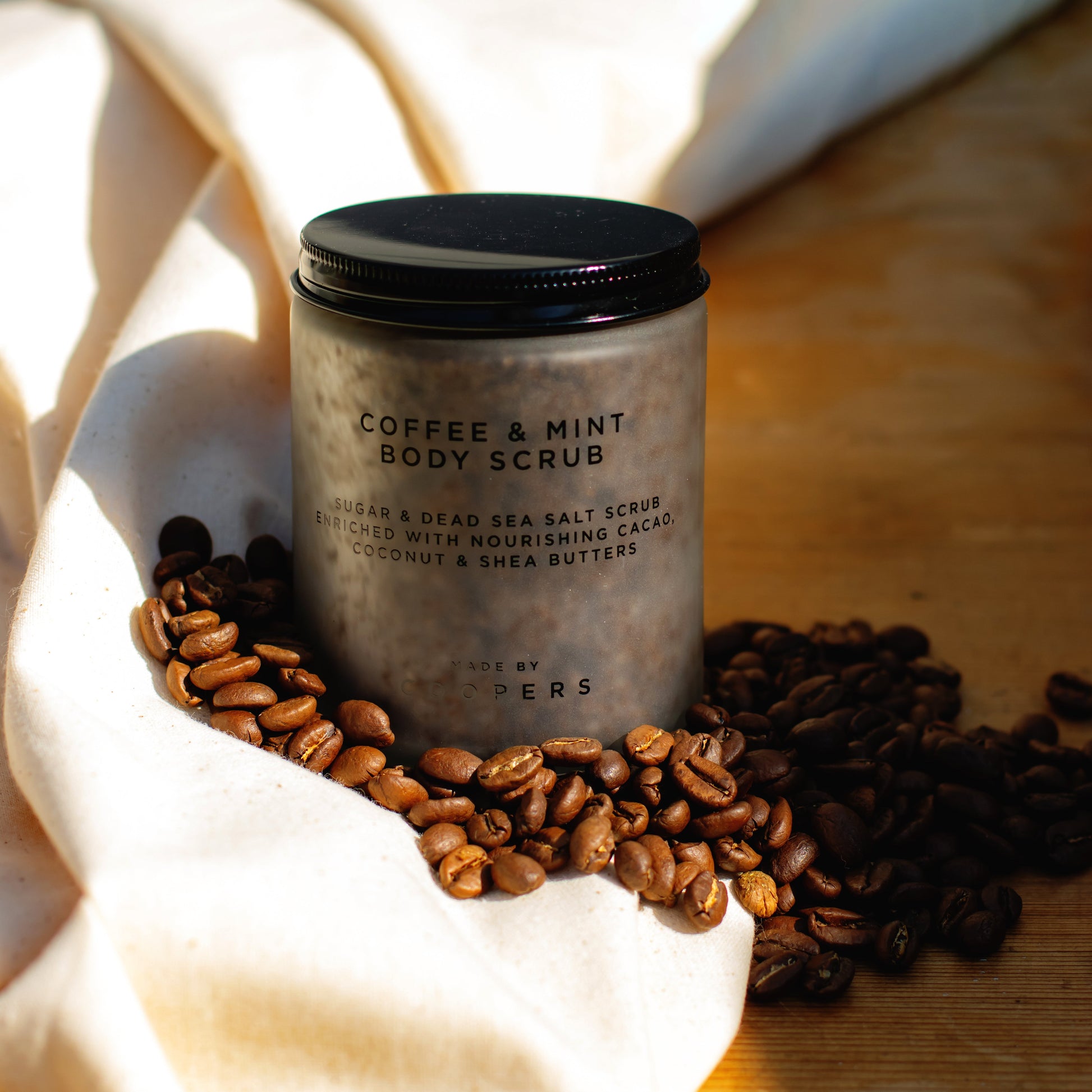 Coffee and Mint Body Scrub