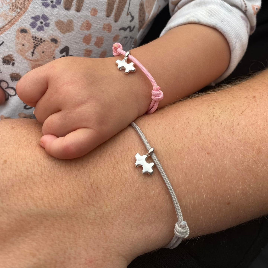 Puzzle Rope Bracelet Set for Two