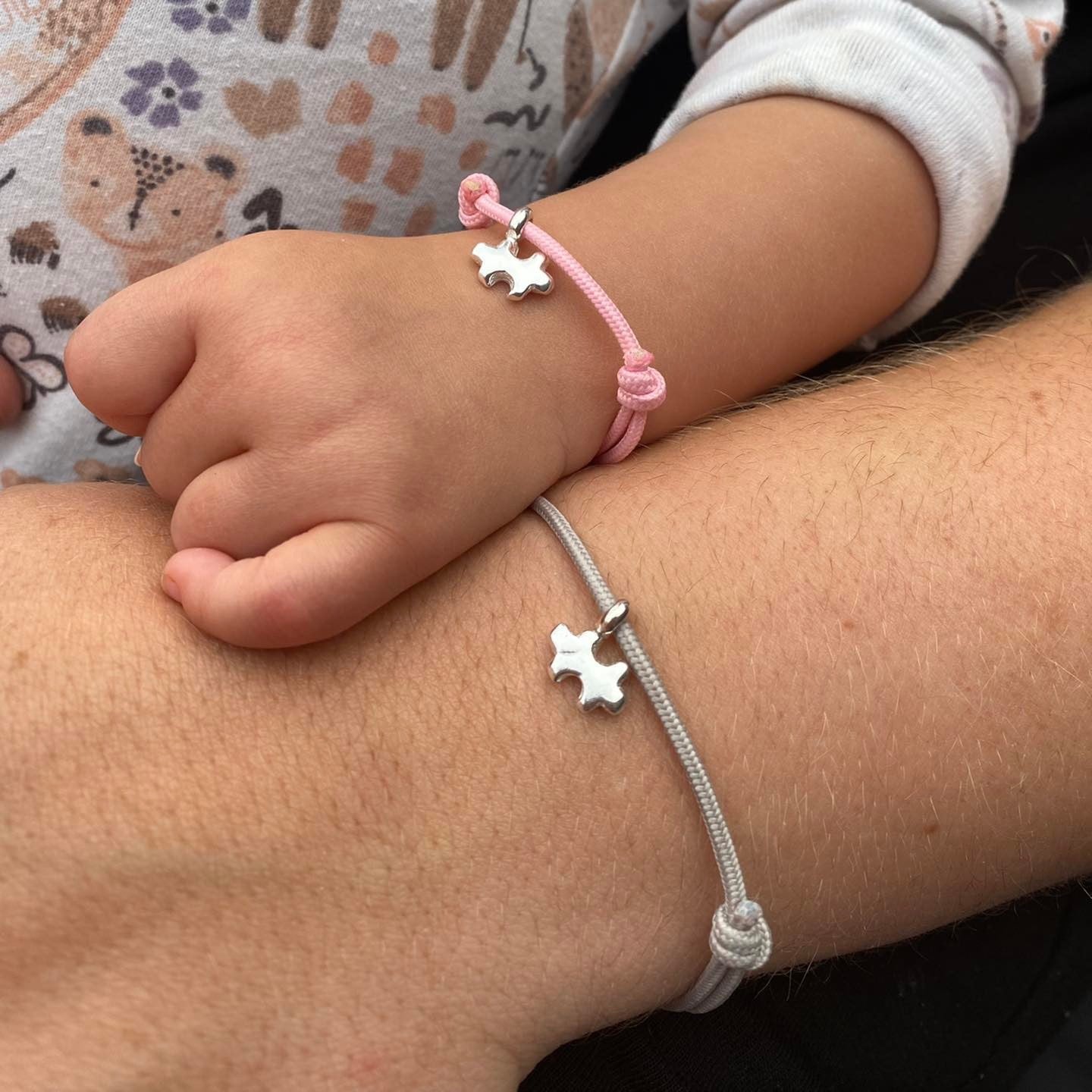 Puzzle Rope Bracelet Set for Two