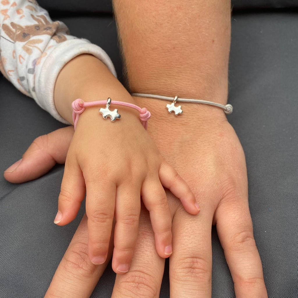 Puzzle Rope Bracelet Set for Two