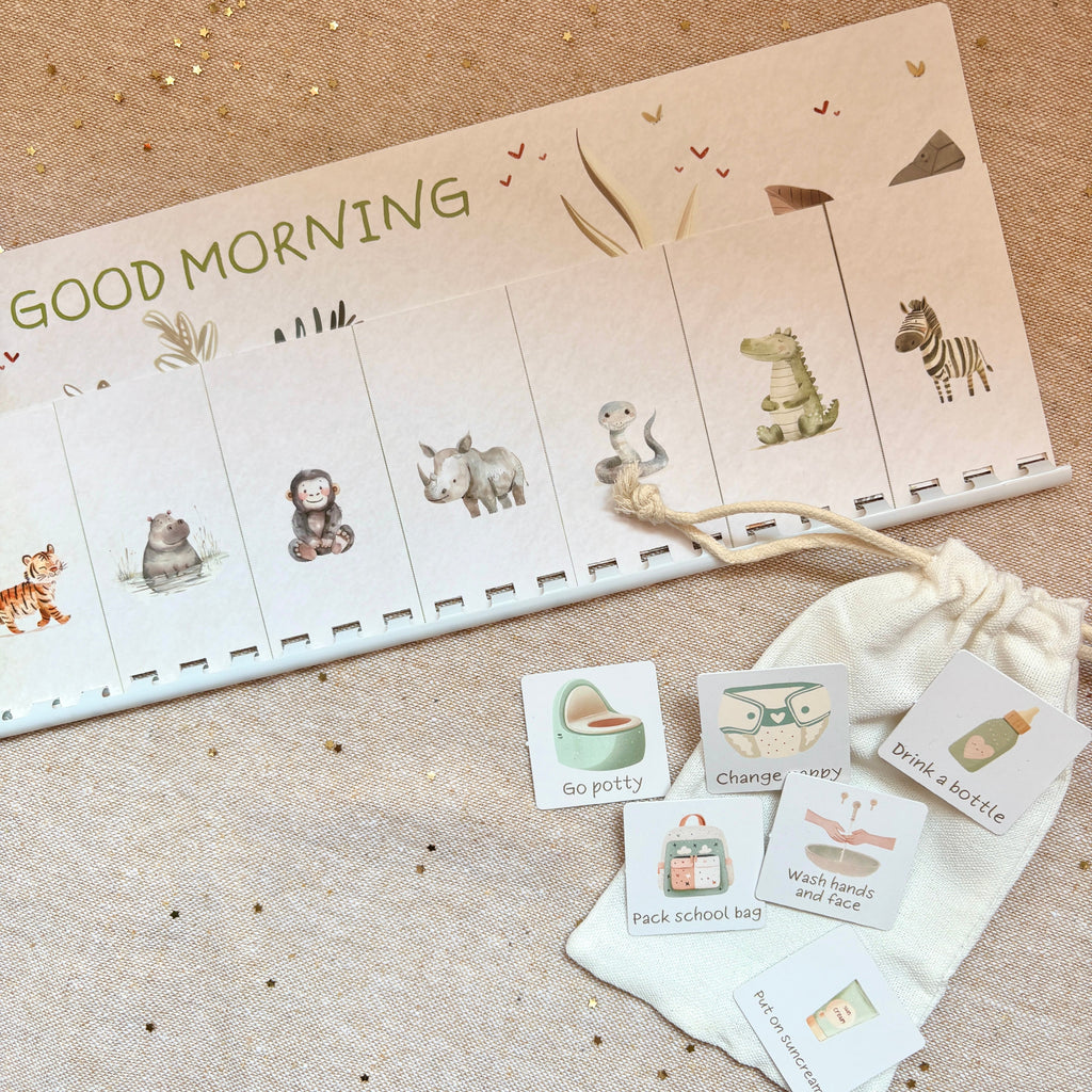 Routine Planner Set for Kids Morning and Evening