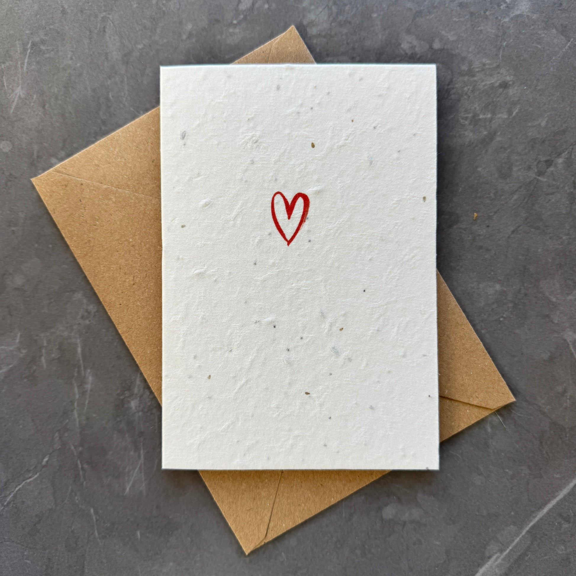 Plantable Pet Loss Card with Wildflower Seeds