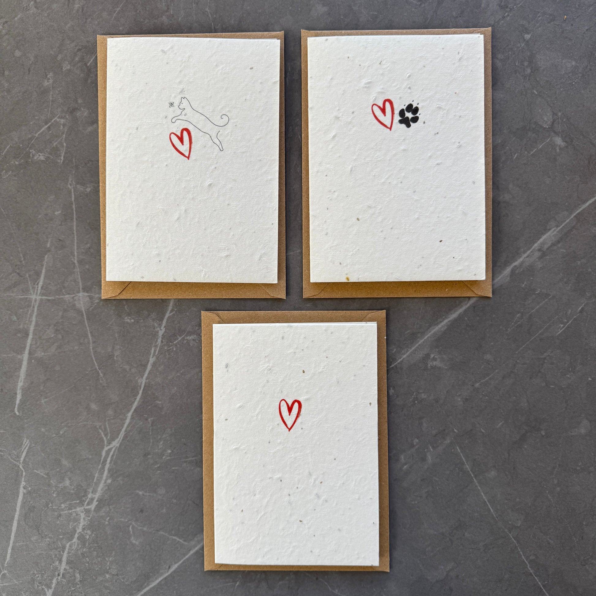 Plantable Pet Loss Card with Wildflower Seeds