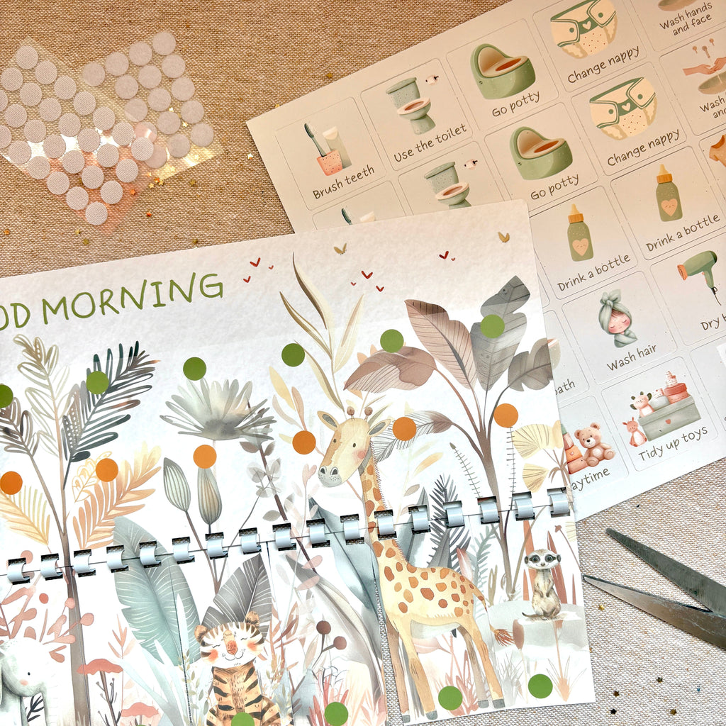 Routine Planner Set for Kids Morning and Evening