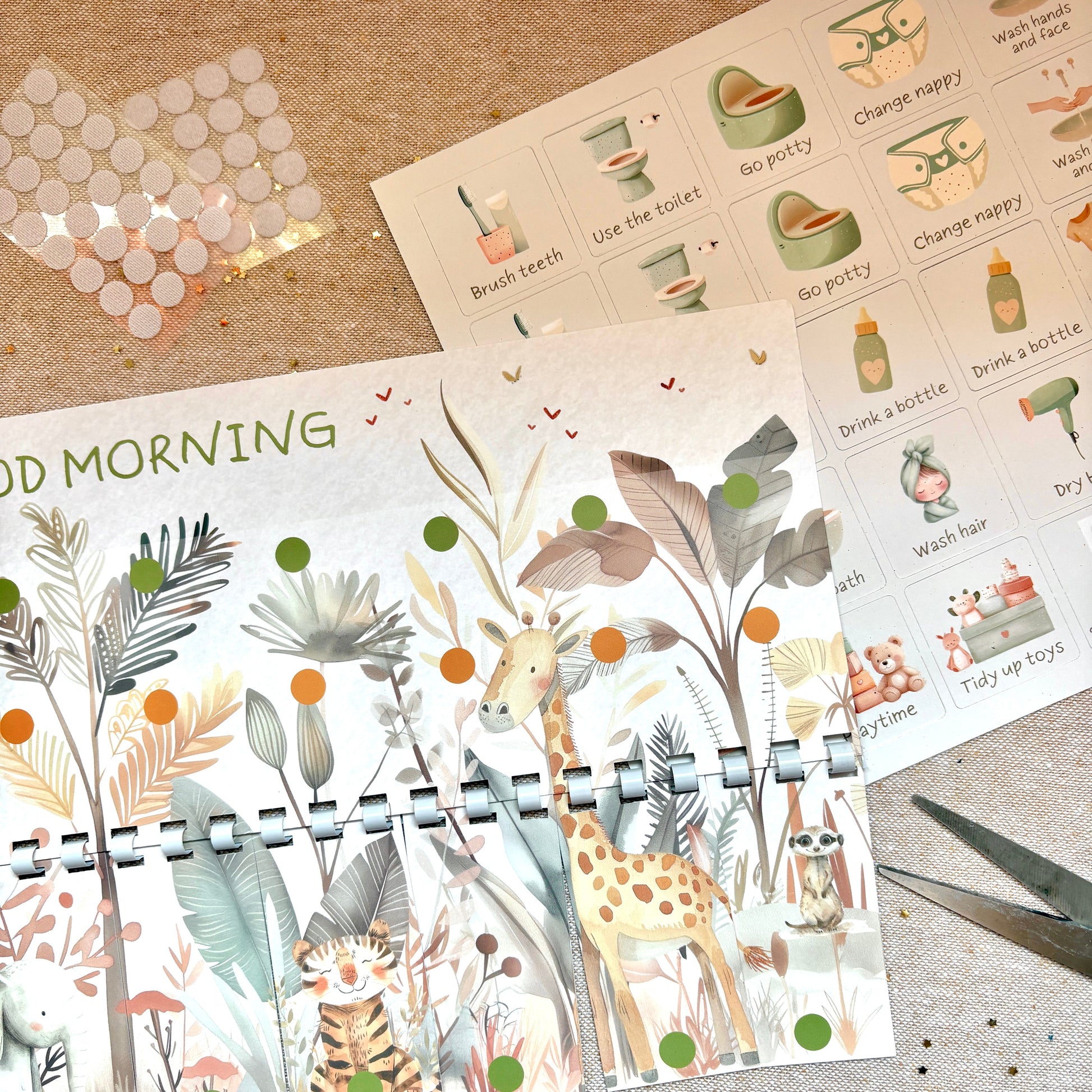 Routine Planner Set for Kids Morning and Evening