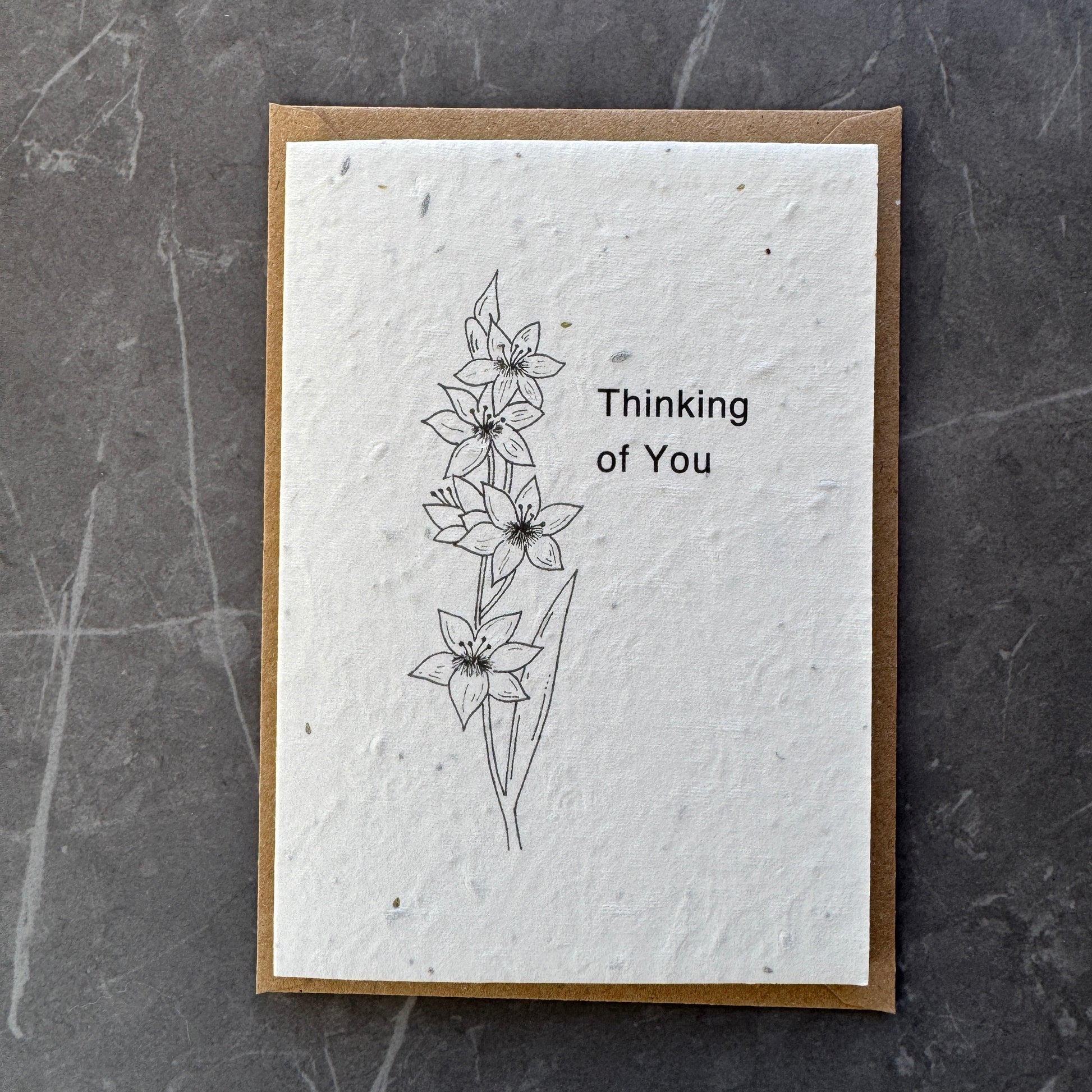 Plantable Sympathy Card with Wildflower Seeds