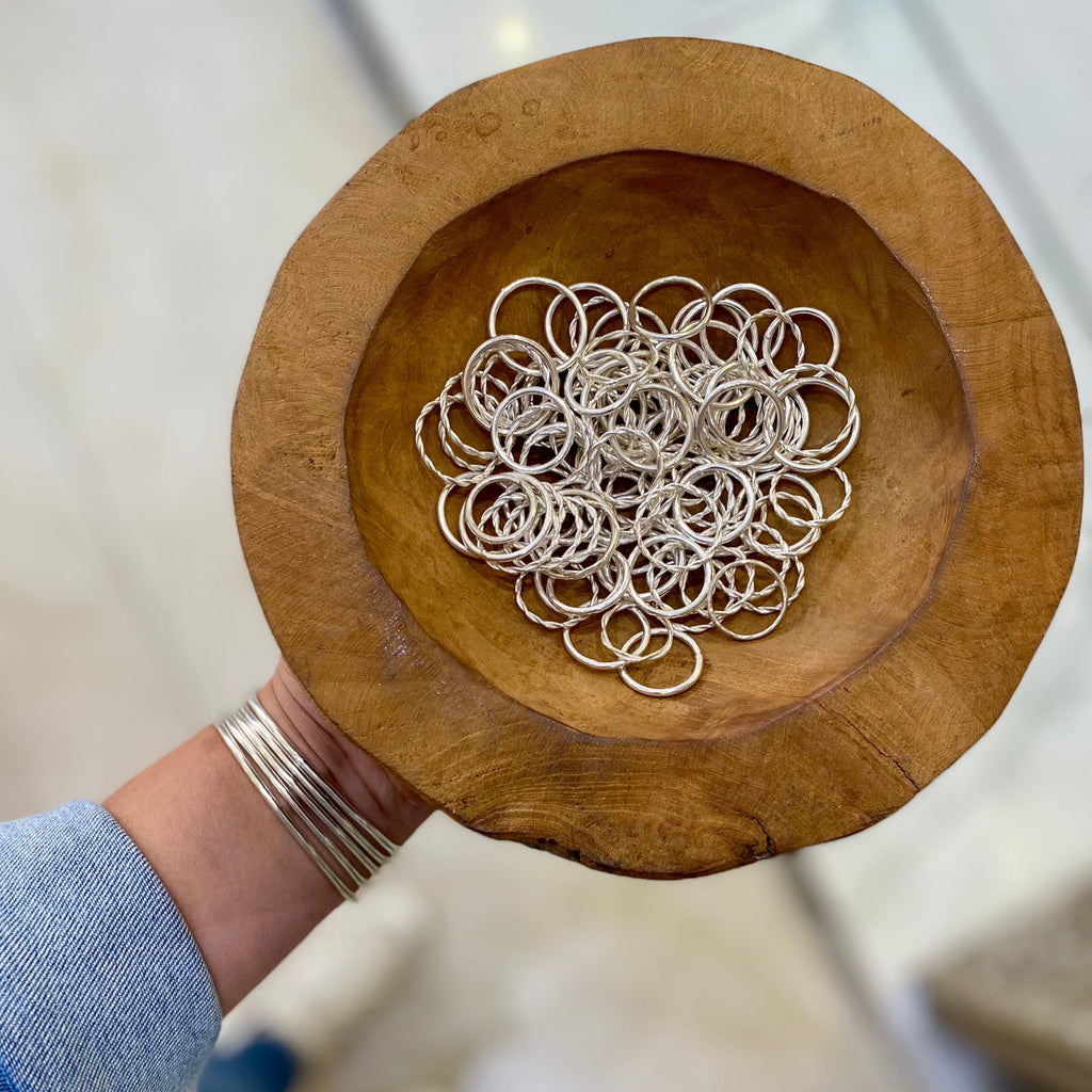 Sterling Silver Stacking Rings Set of 3