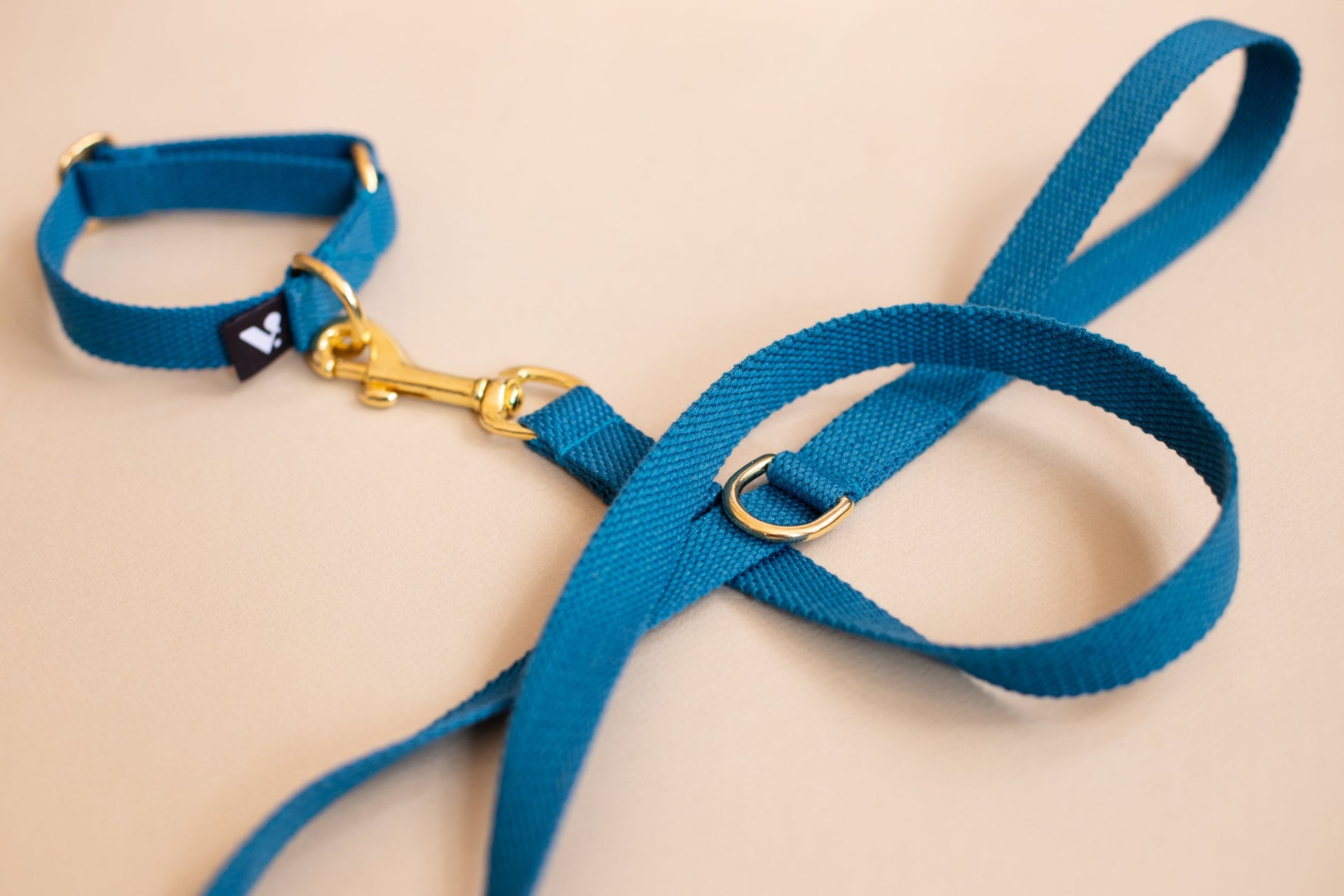 Cotton Lead with Brass Hardware