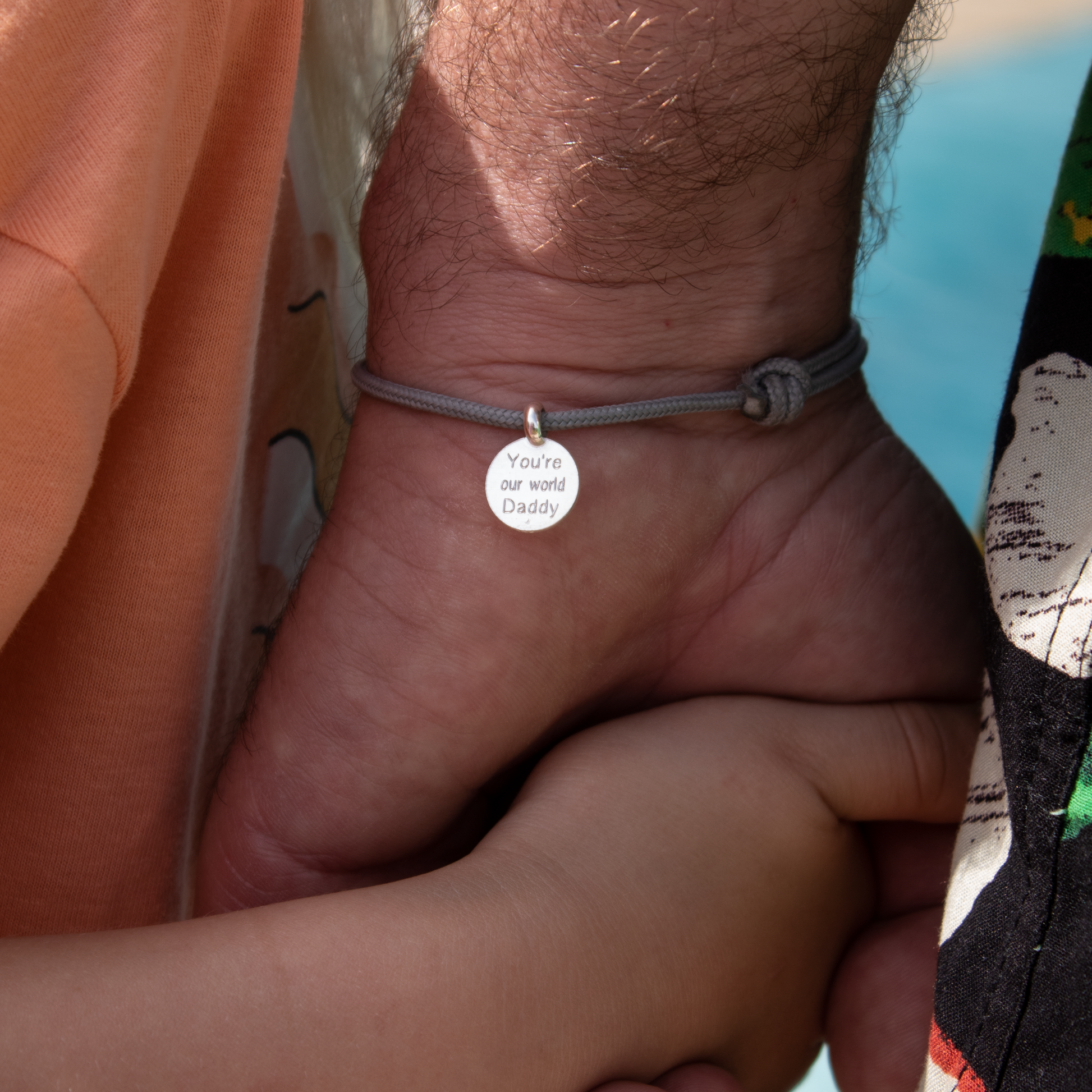 You're My World Rope Bracelet