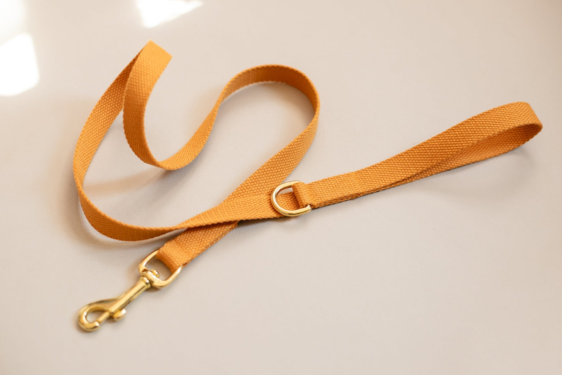 Cotton Lead with Brass Hardware