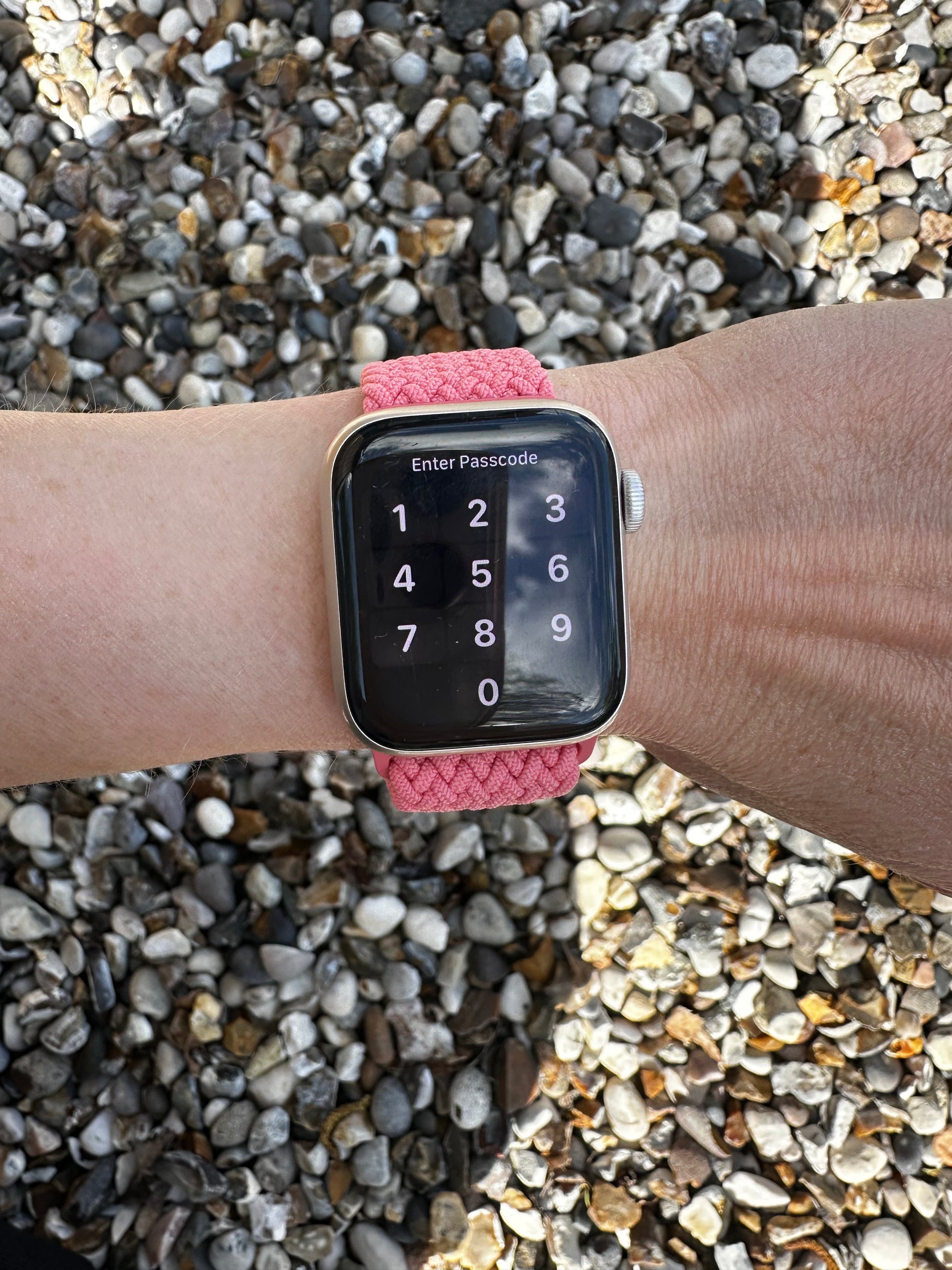 Blush Stretch Loop Apple Watch Strap