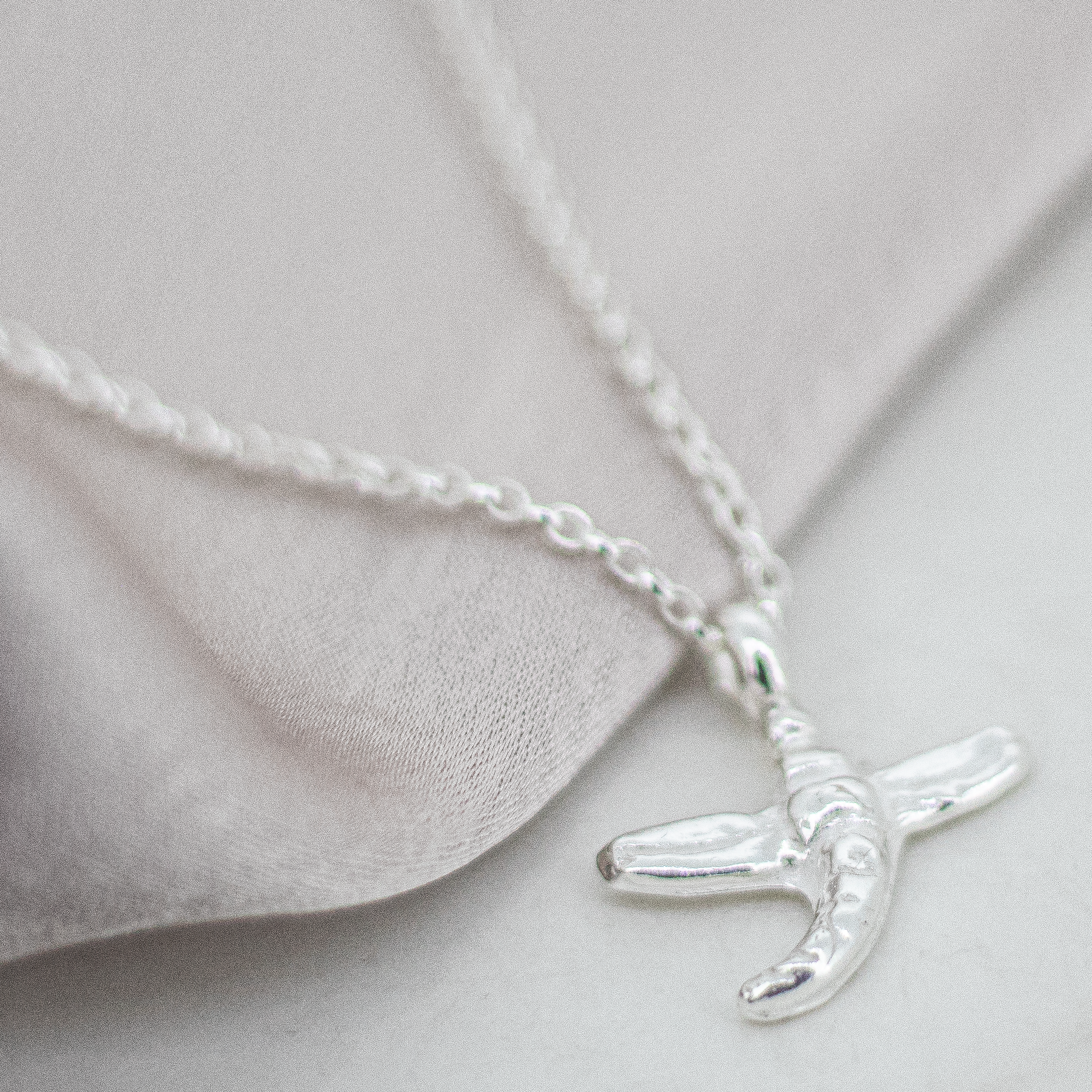 Sterling Silver Dragonfly Necklace