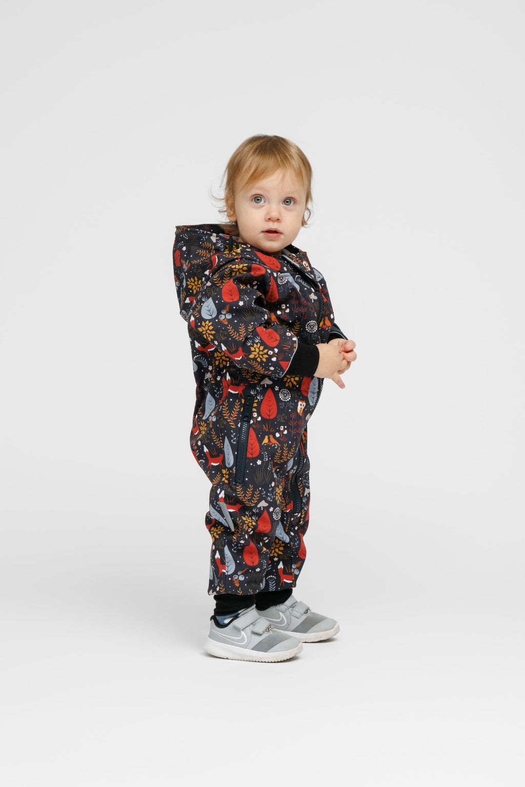 Pilv Softshell Onesie – Waterproof & Breathable for Kids by Nuckö at www.brixbailey.com