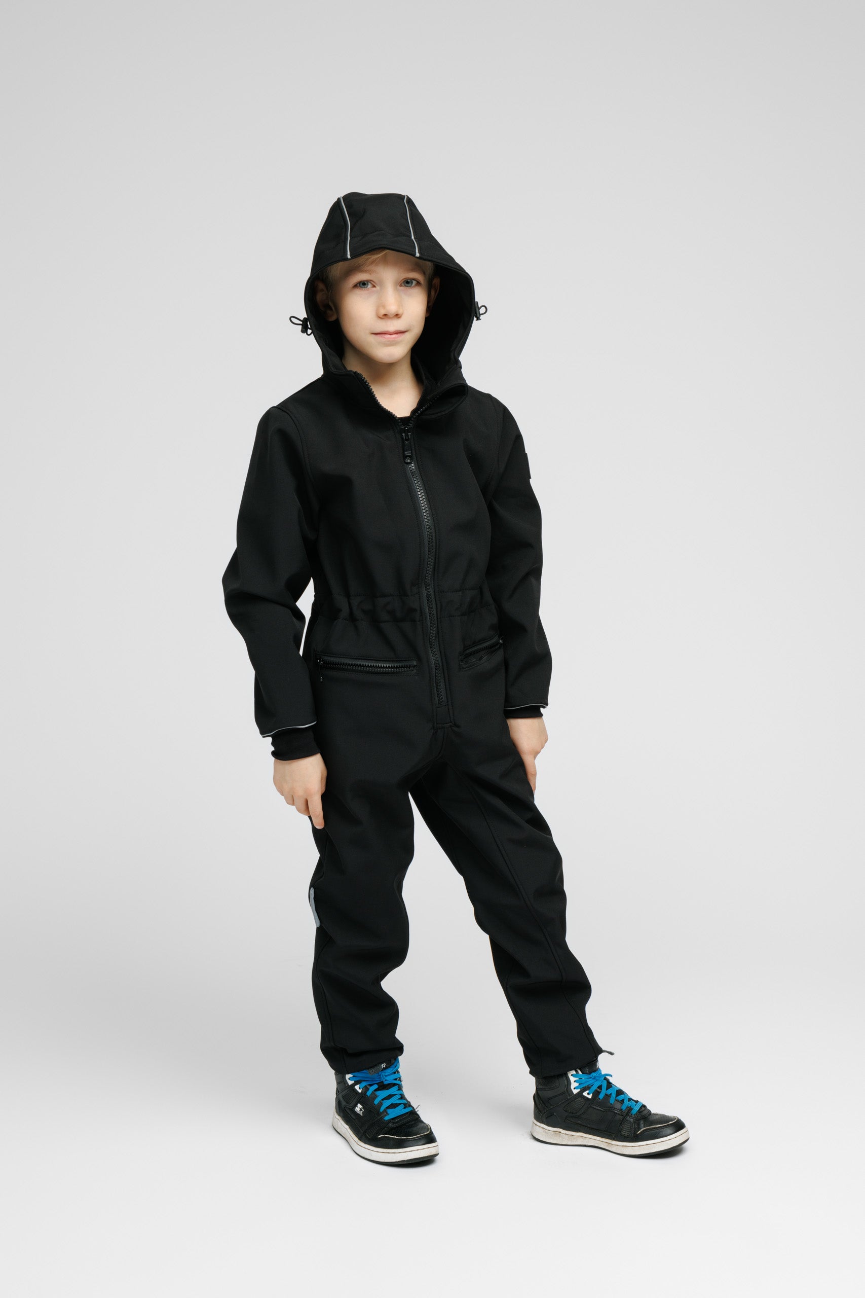 Pilv Softshell Onesie for Kids – Waterproof & Breathable by Nuckö at www.brixbailey.com