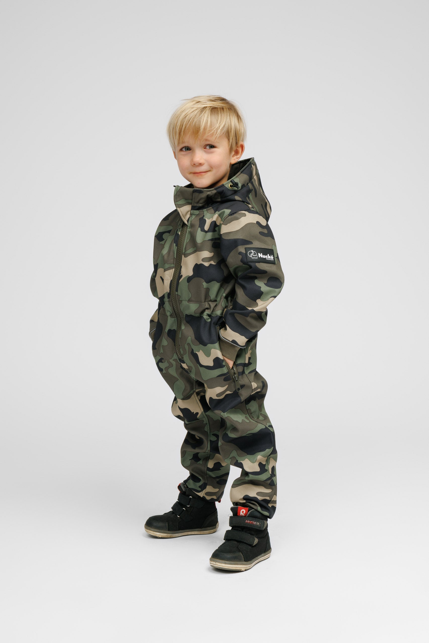 Explore the Outdoors with the Pilv Softshell Onesie by Nuckö at www.brixbailey.com