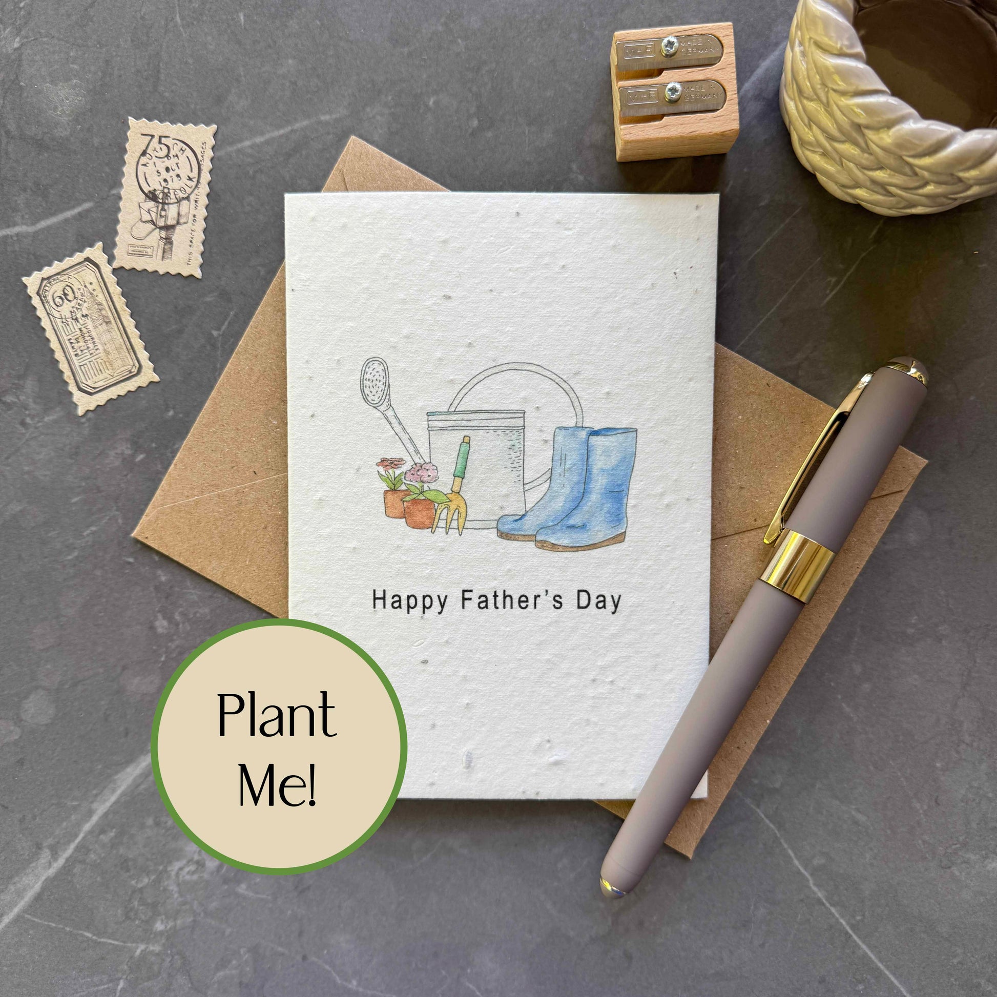 Plantable Wildflower Father's Day Card