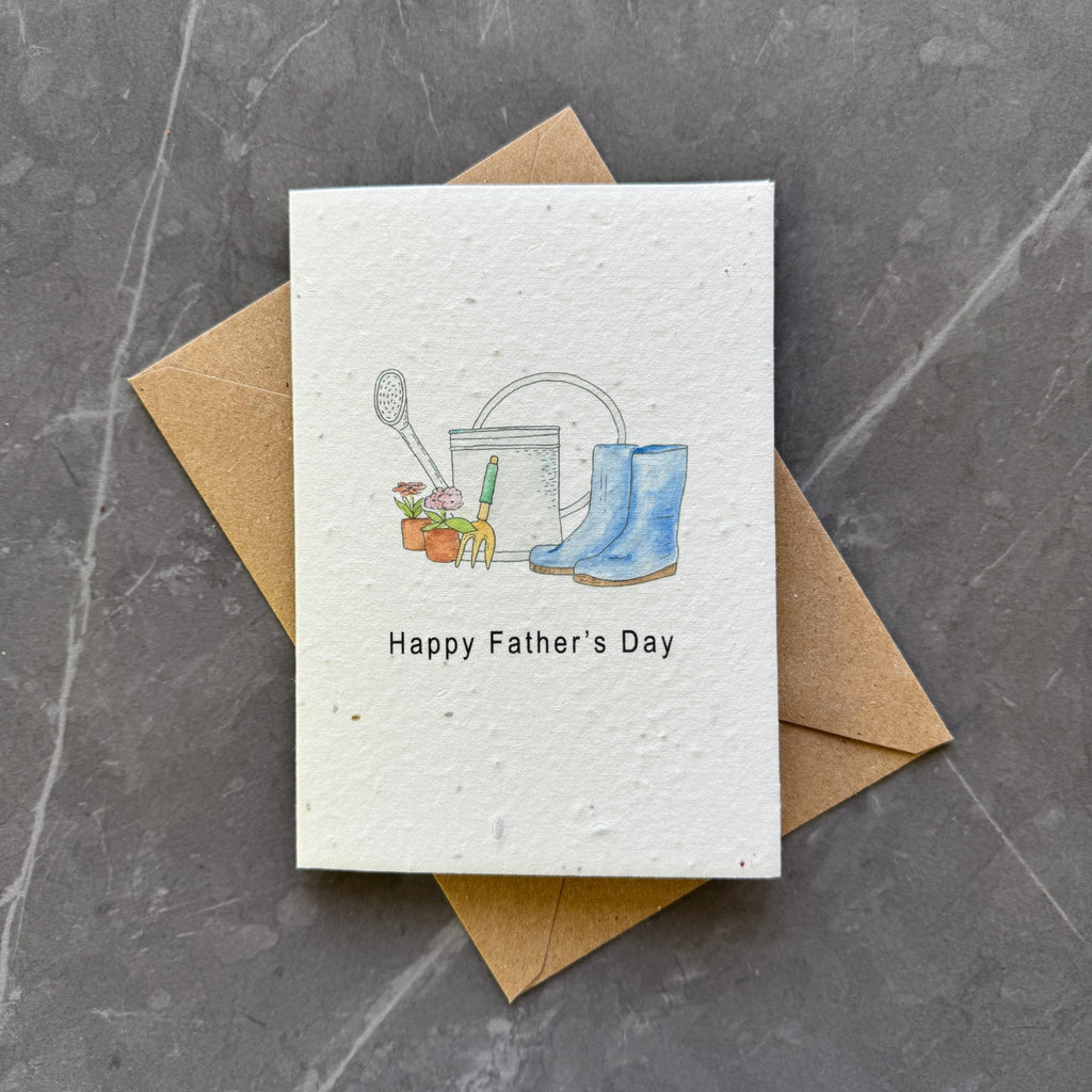 Plantable Wildflower Father's Day Card