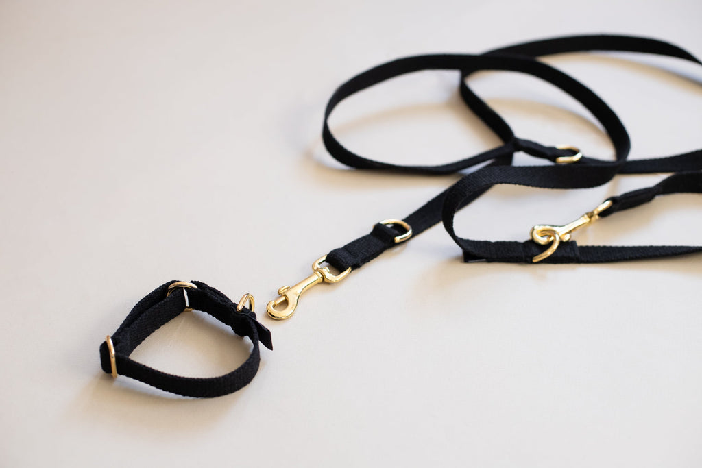 Long Cotton Multi Lead Adjustable Dog Lead