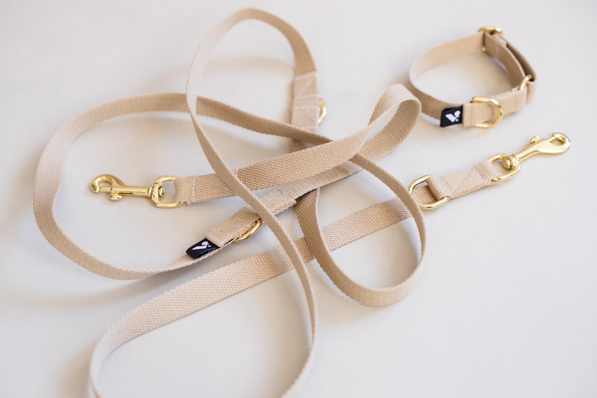 Long Cotton Multi Lead Adjustable Dog Lead