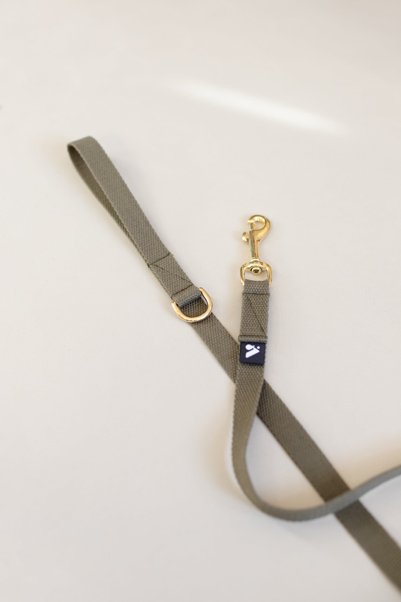 Cotton Lead with Brass Hardware