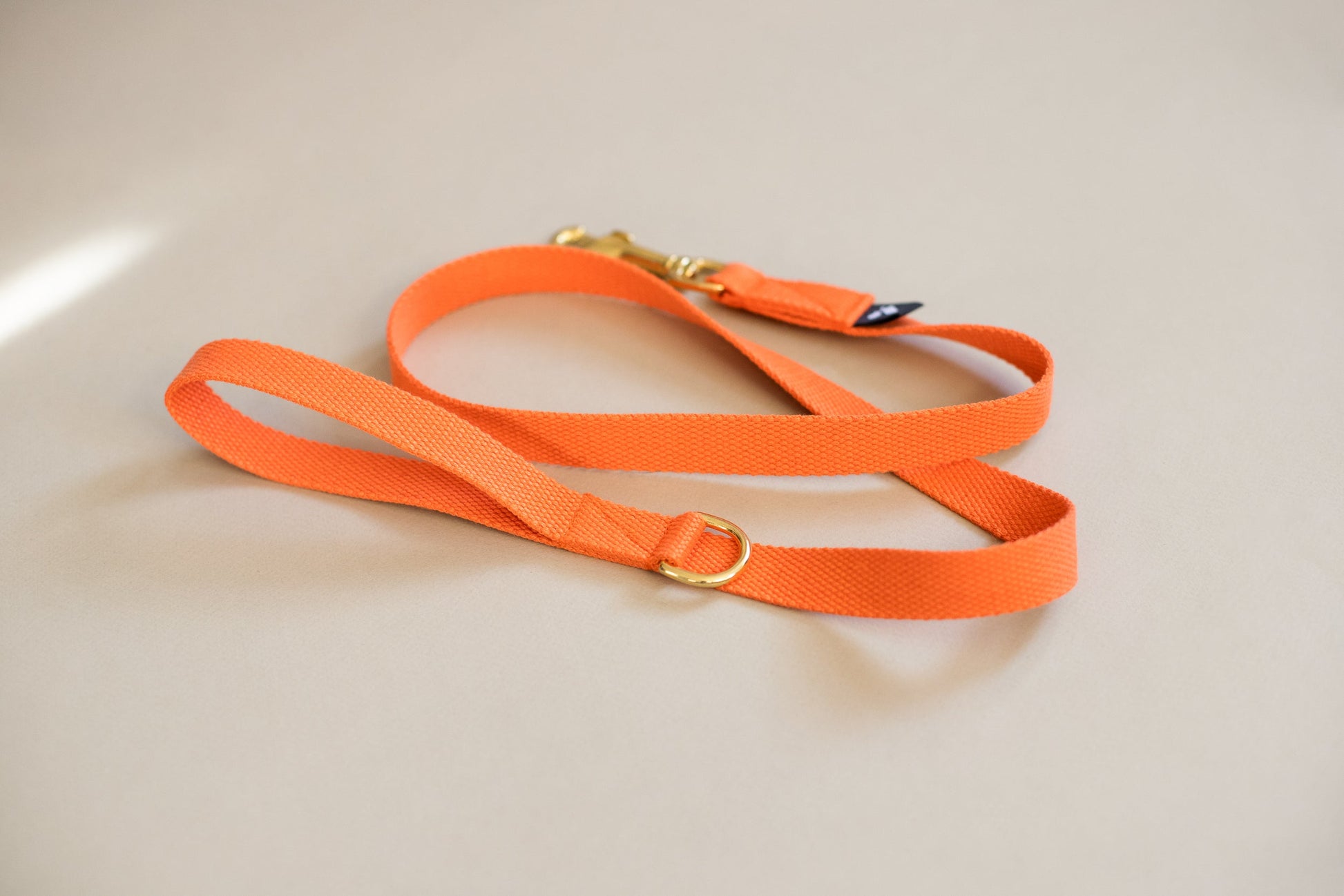 Cotton Lead with Brass Hardware