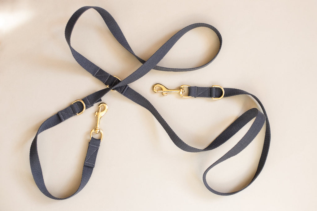 Long Cotton Multi Lead Adjustable Dog Lead