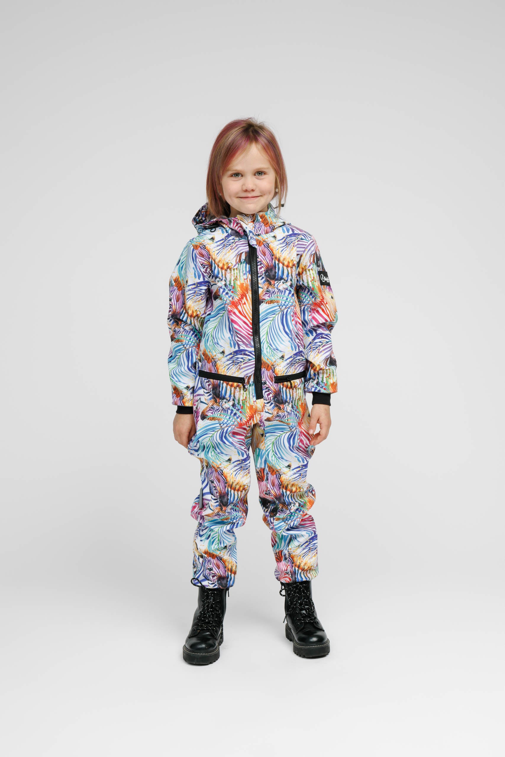 Versatile Kids' Softshell Onesie – Waterproof & Breathable by Nuckö at www.brixbailey.com