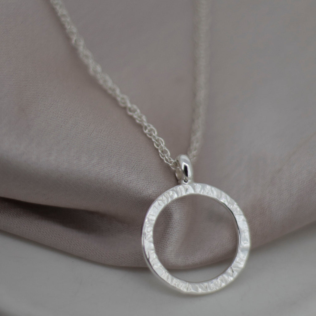 Ancient Sun Necklace in Recycled Sterling Silver