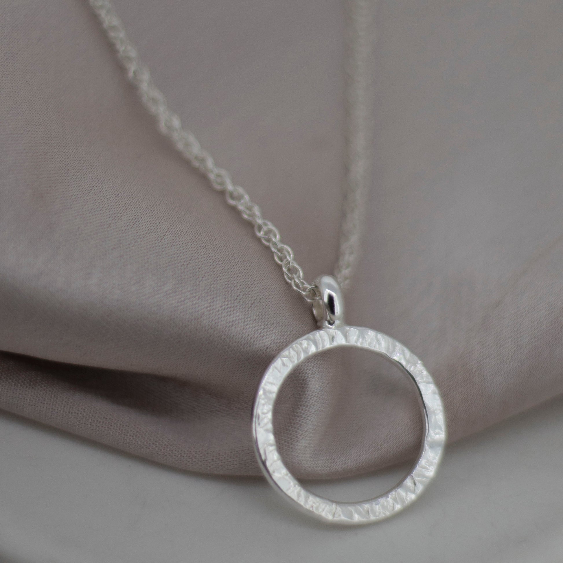 Ancient Sun Necklace in Recycled Sterling Silver