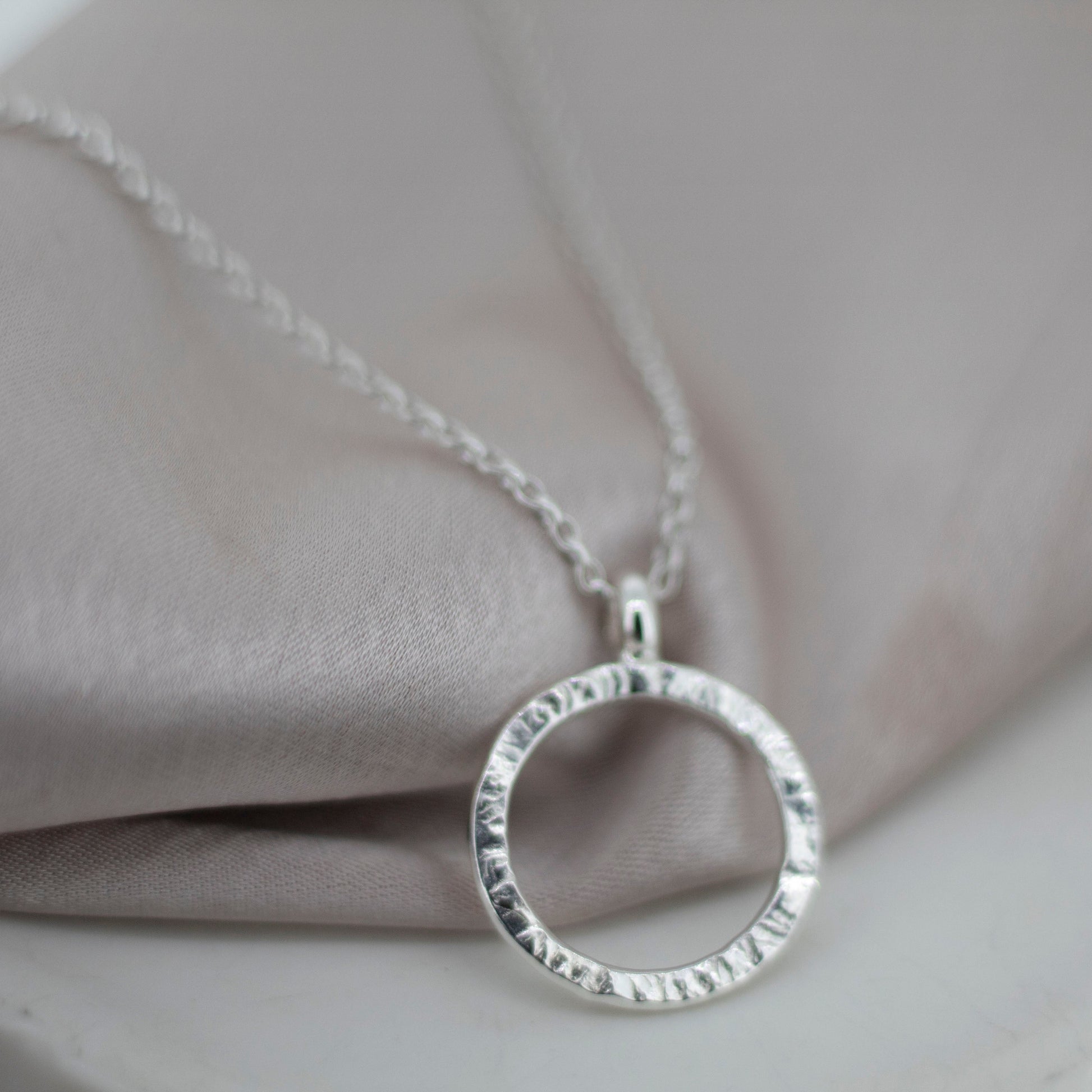 Ancient Sun Necklace in Recycled Sterling Silver