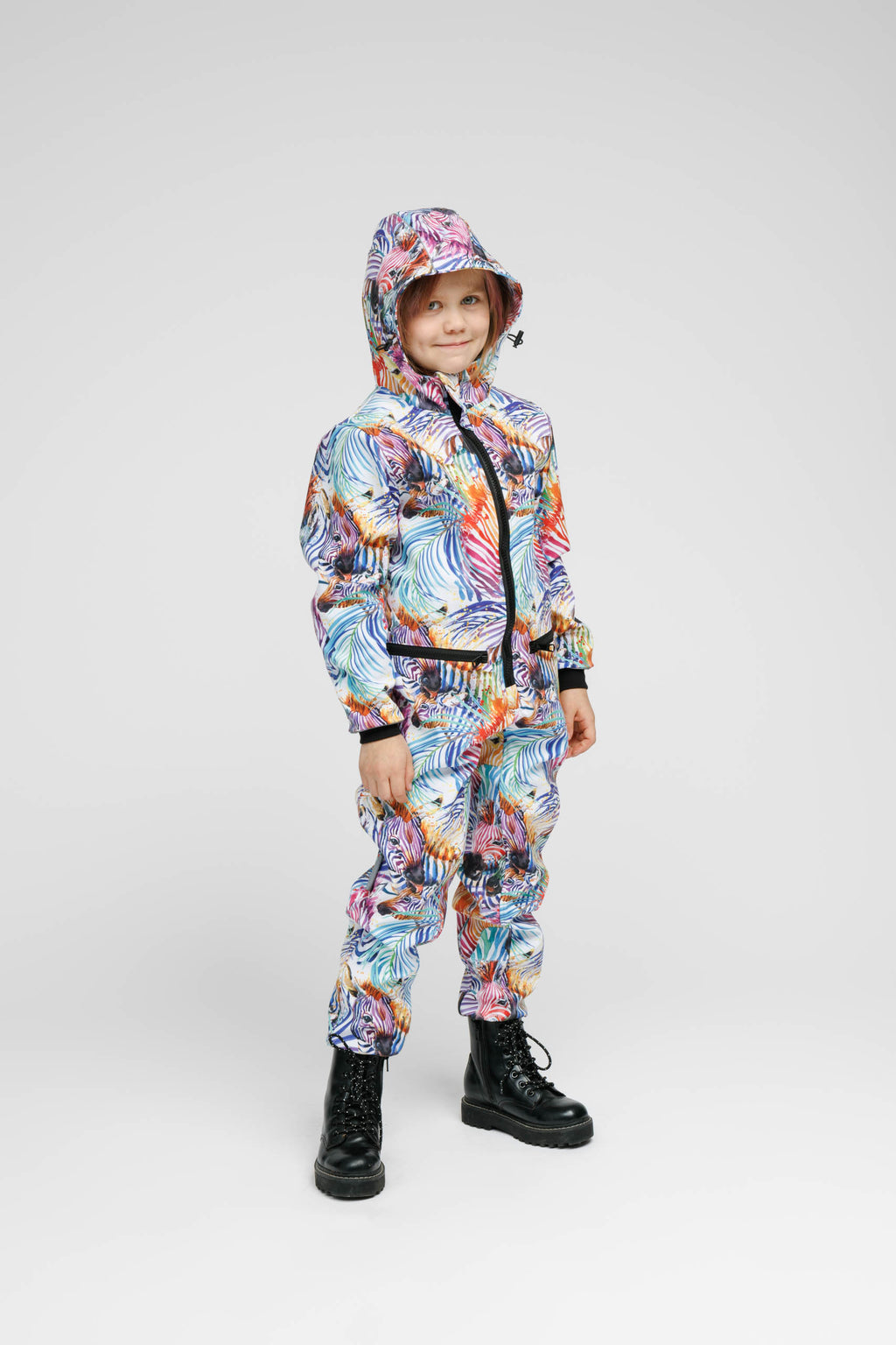 Pilv Softshell Onesie for Kids – Waterproof & Breathable by Nuckö at www.brixbailey.com