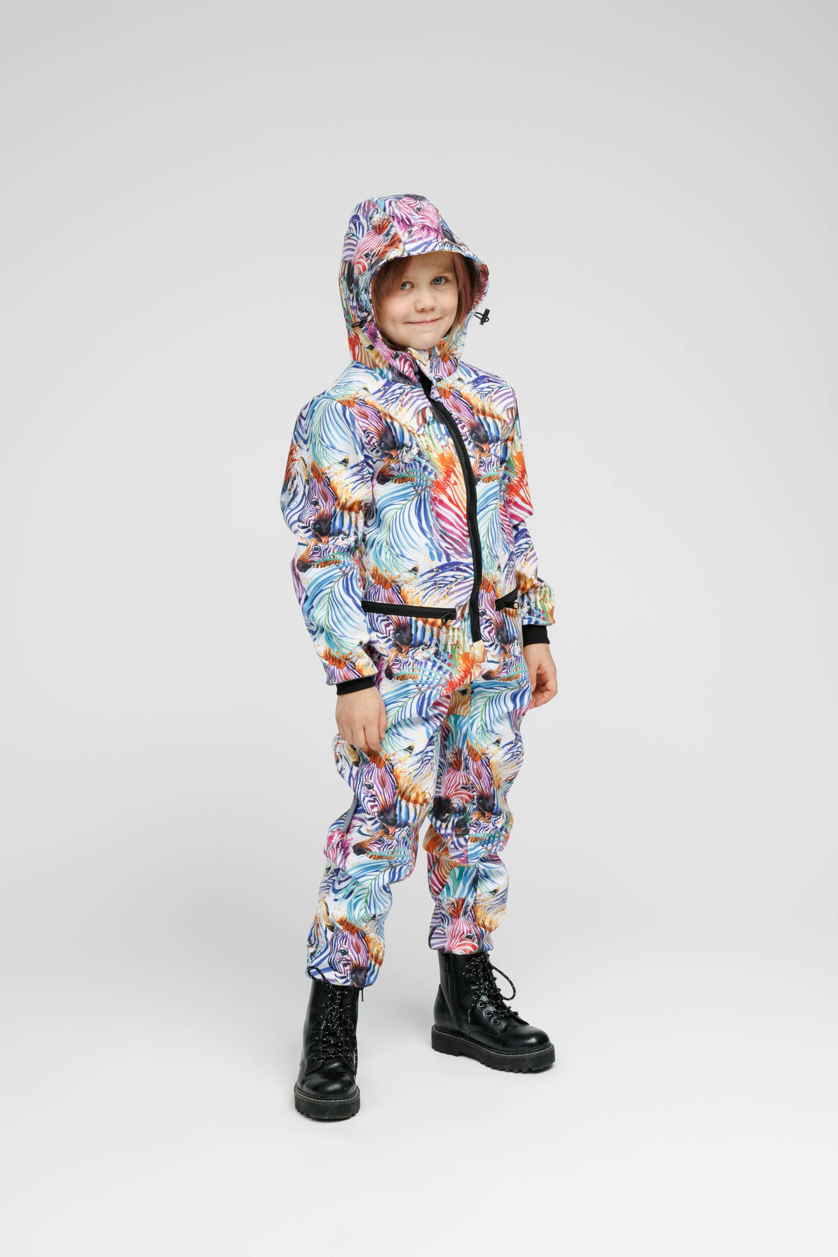 Pilv Softshell Onesie for Kids – Waterproof & Breathable by Nuckö at www.brixbailey.com
