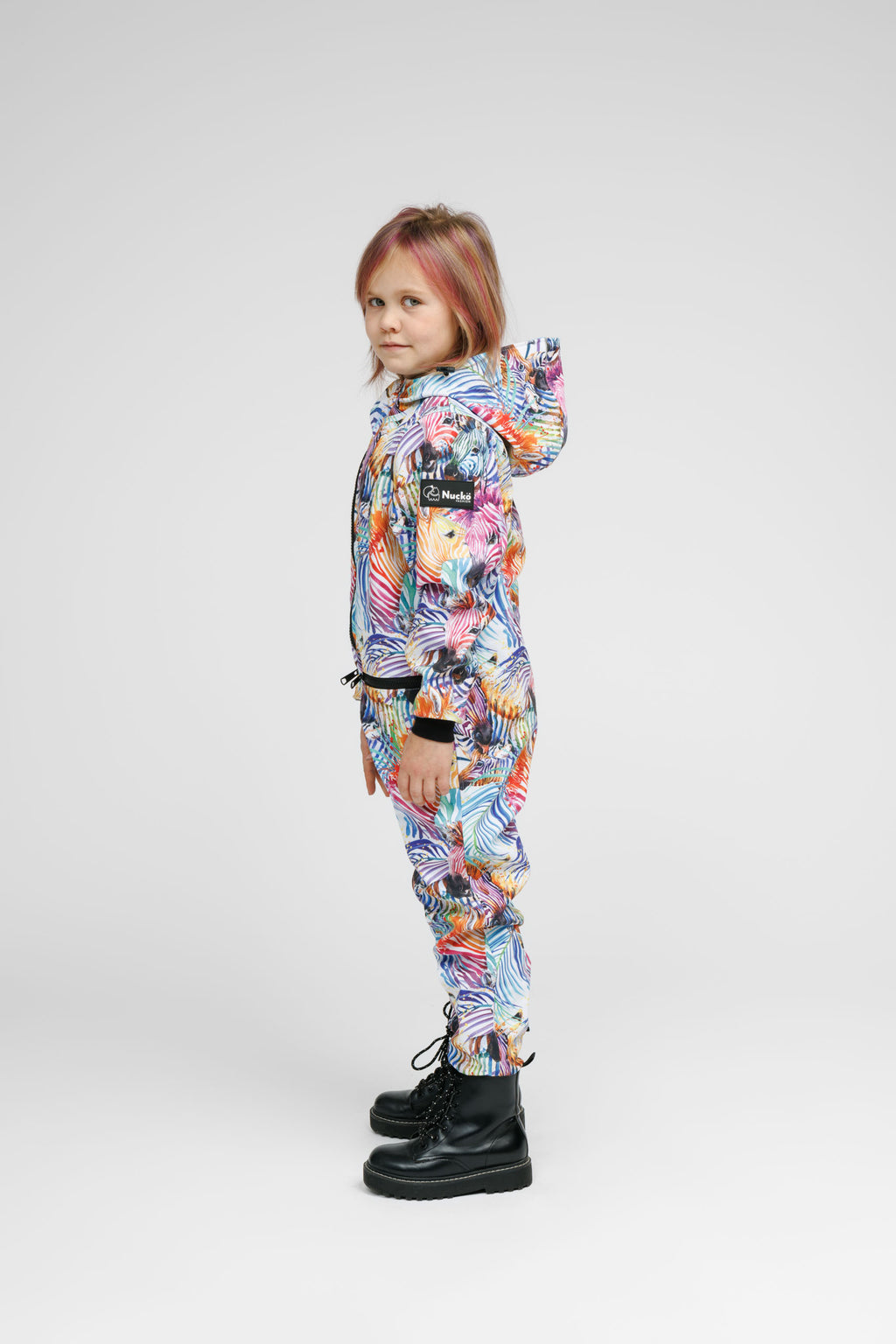 Pilv Softshell Onesie – Waterproof & Breathable for Kids by Nuckö at www.brixbailey.com