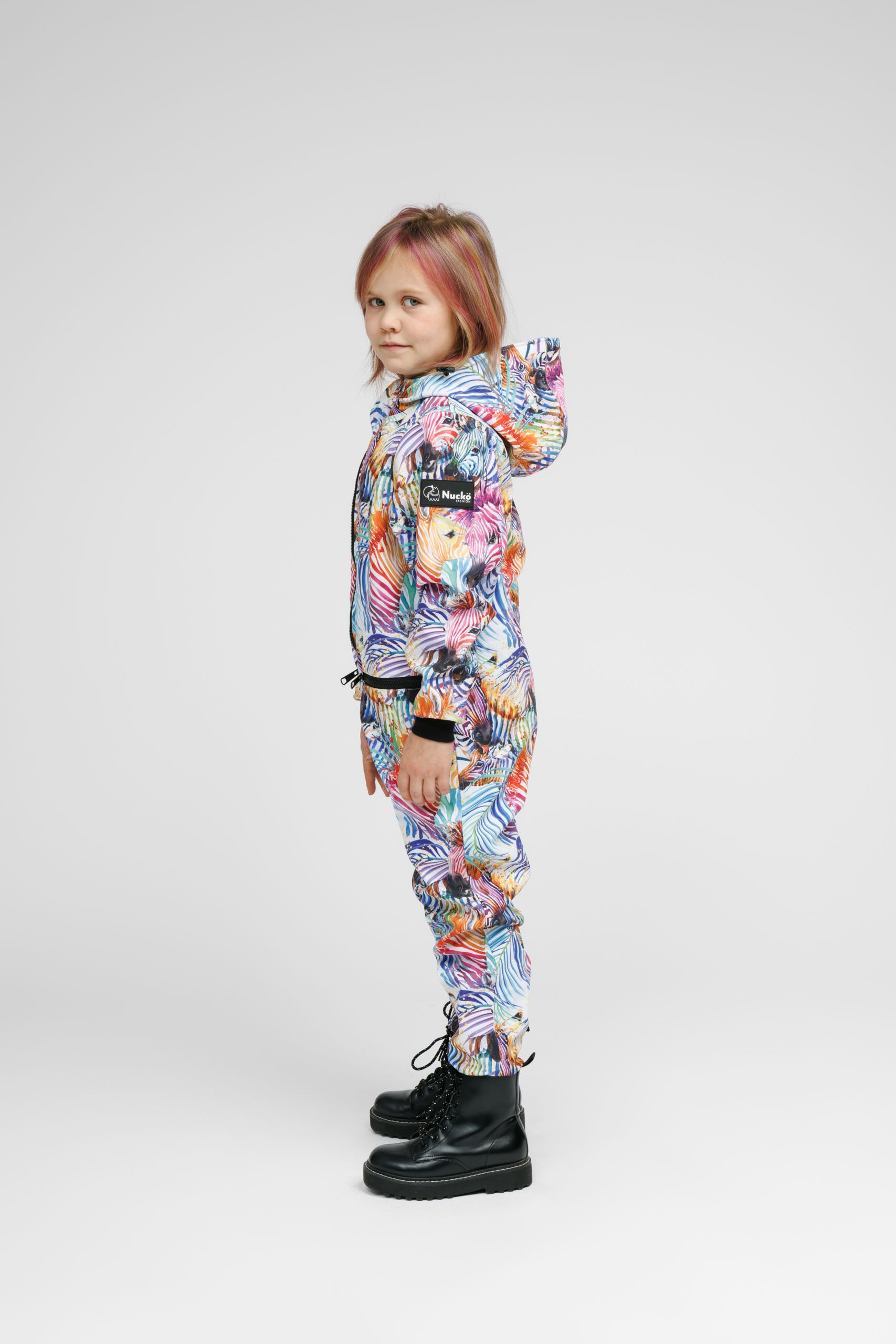 Pilv Softshell Onesie – Waterproof & Breathable for Kids by Nuckö at www.brixbailey.com