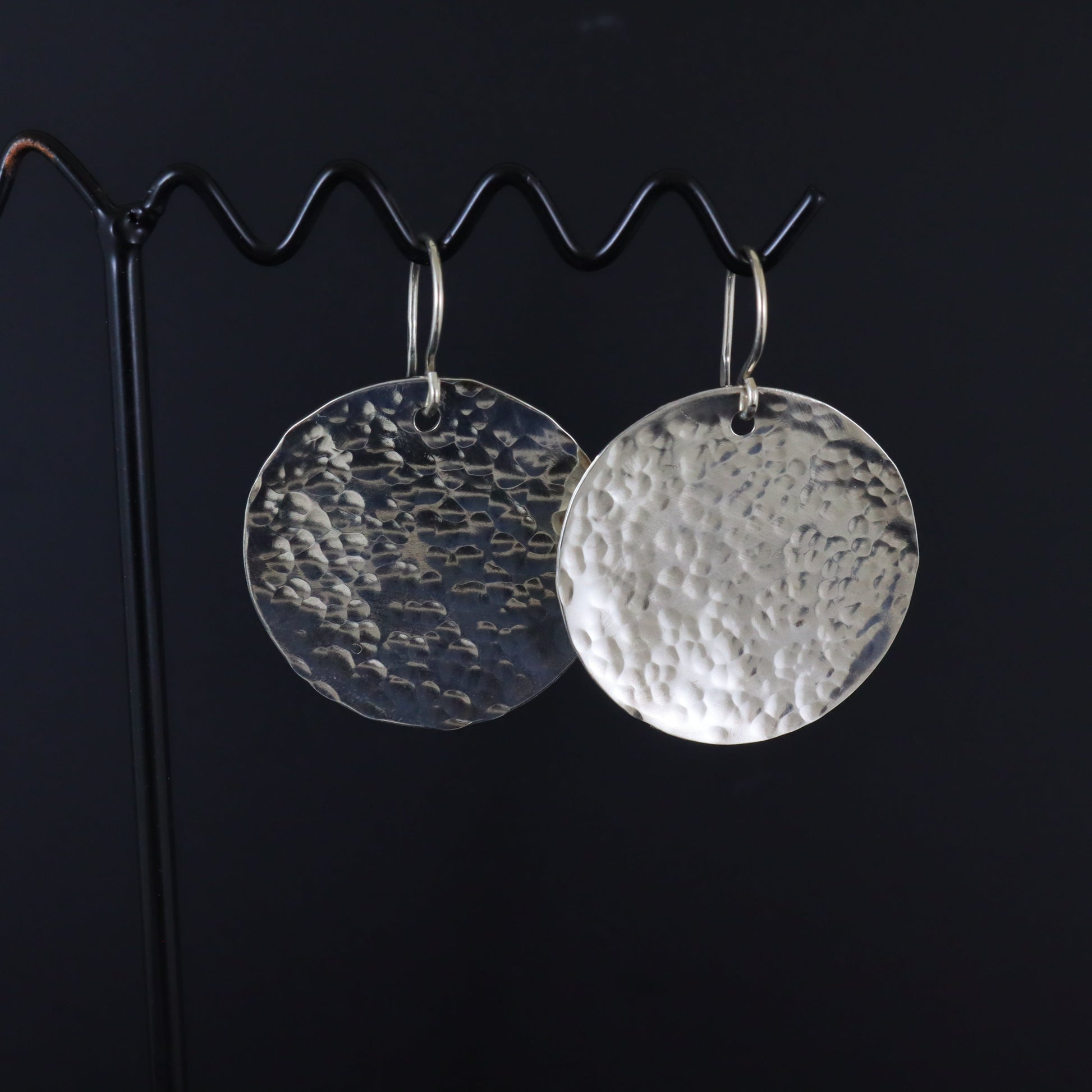 X Large Disc Earrings