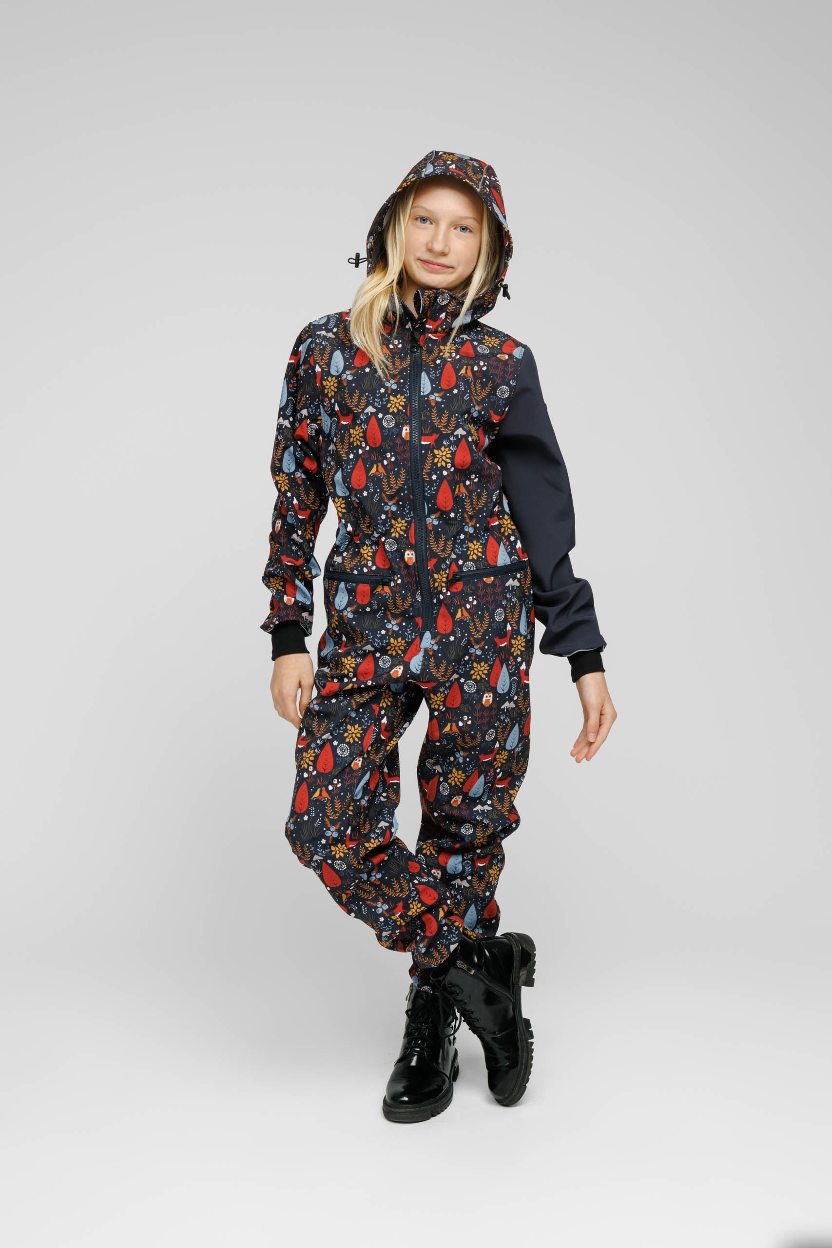 All-Season Kids Softshell Onesie – Waterproof & Breathable by Nuckö at www.brixbailey.com