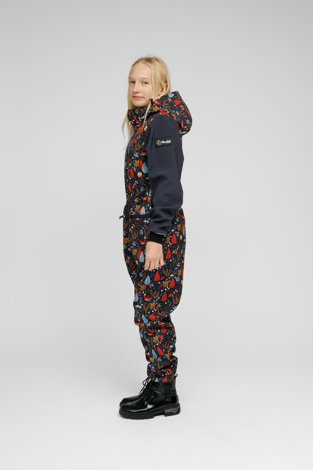 Versatile Children's Softshell Onesie – Waterproof & Breathable by Nuckö at www.brixbailey.com