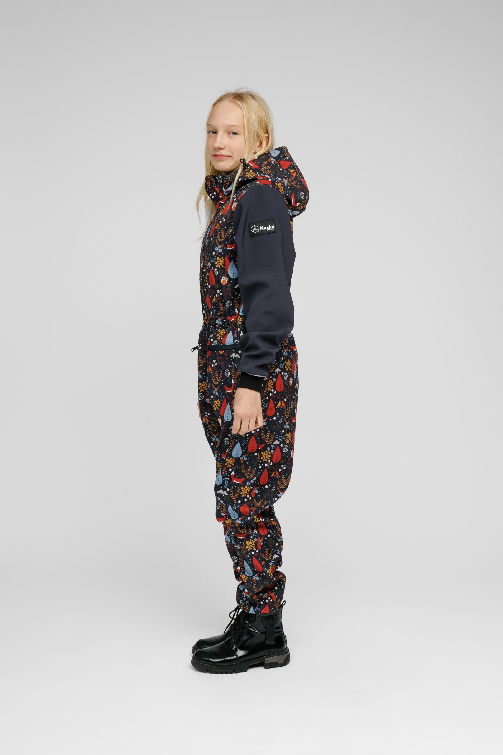 Versatile Children's Softshell Onesie – Waterproof & Breathable by Nuckö at www.brixbailey.com